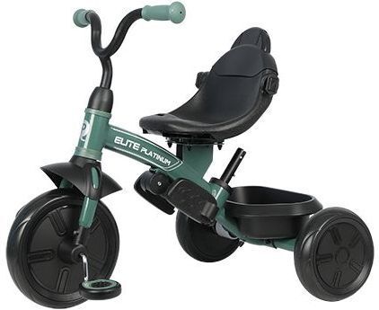Велосипед трехколесный детский QPLAY Elite Platinum Green (T10-ZElitePlatinumGreen) фото 6