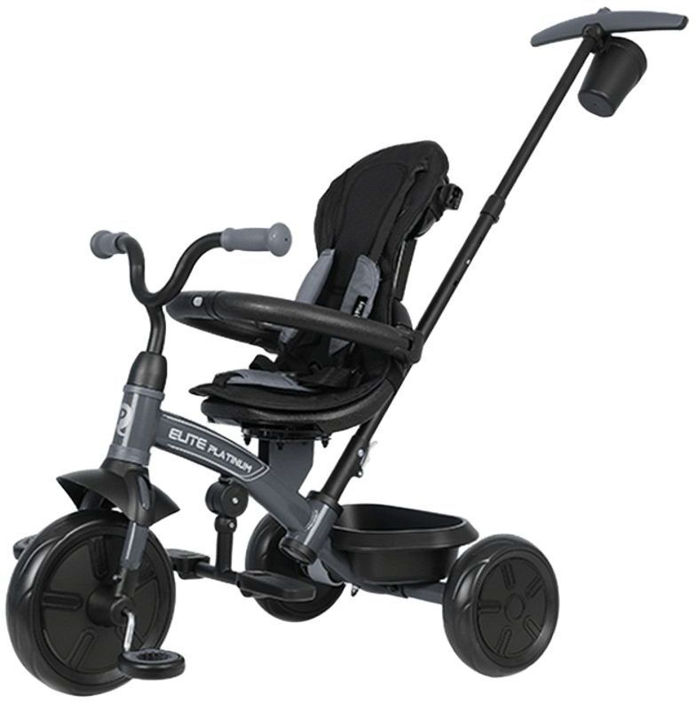 Велосипед трехколесный детский QPLAY Elite Platinum Grey (T10-ZElitePlatinumGrey) фото 3
