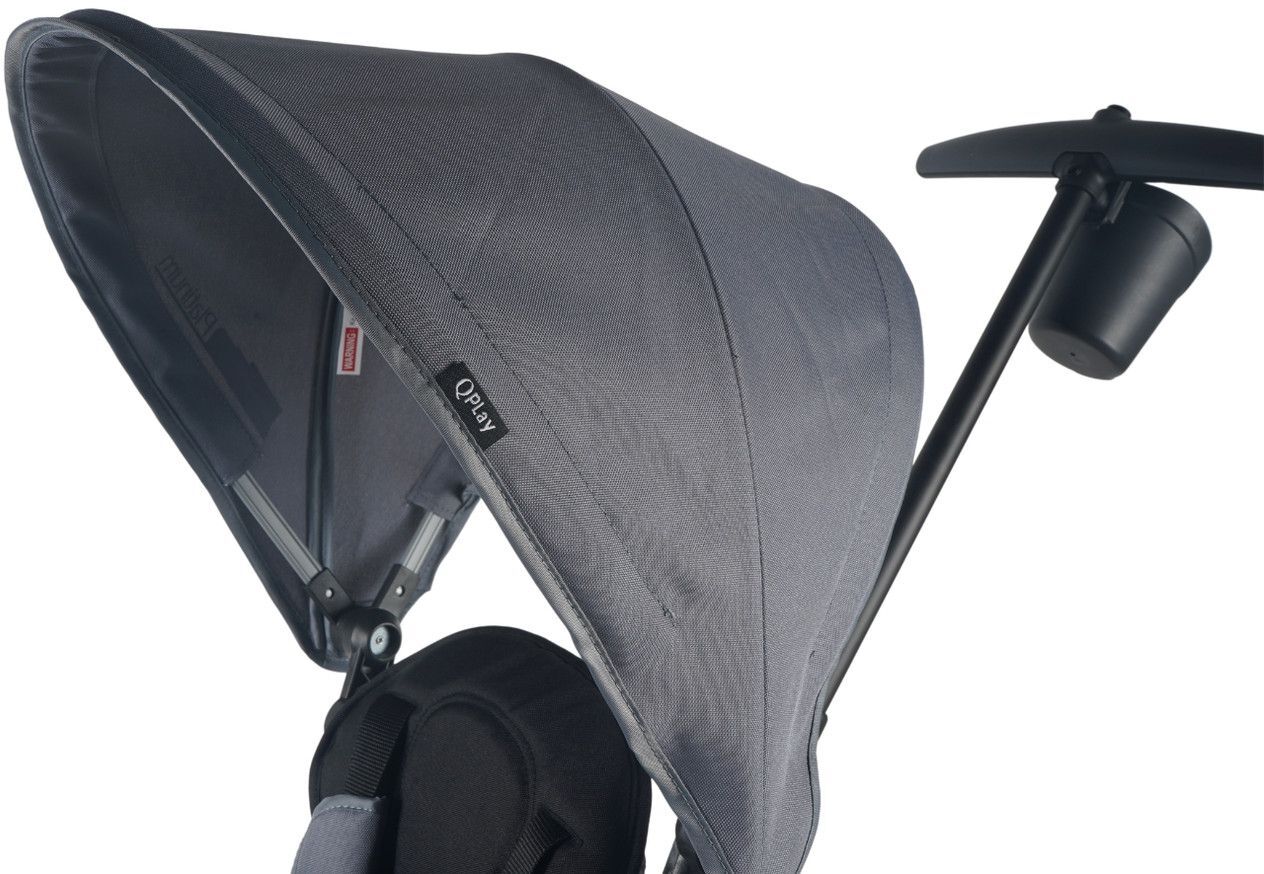 Велосипед трехколесный детский QPLAY Elite Platinum Grey (T10-ZElitePlatinumGrey) фото 6