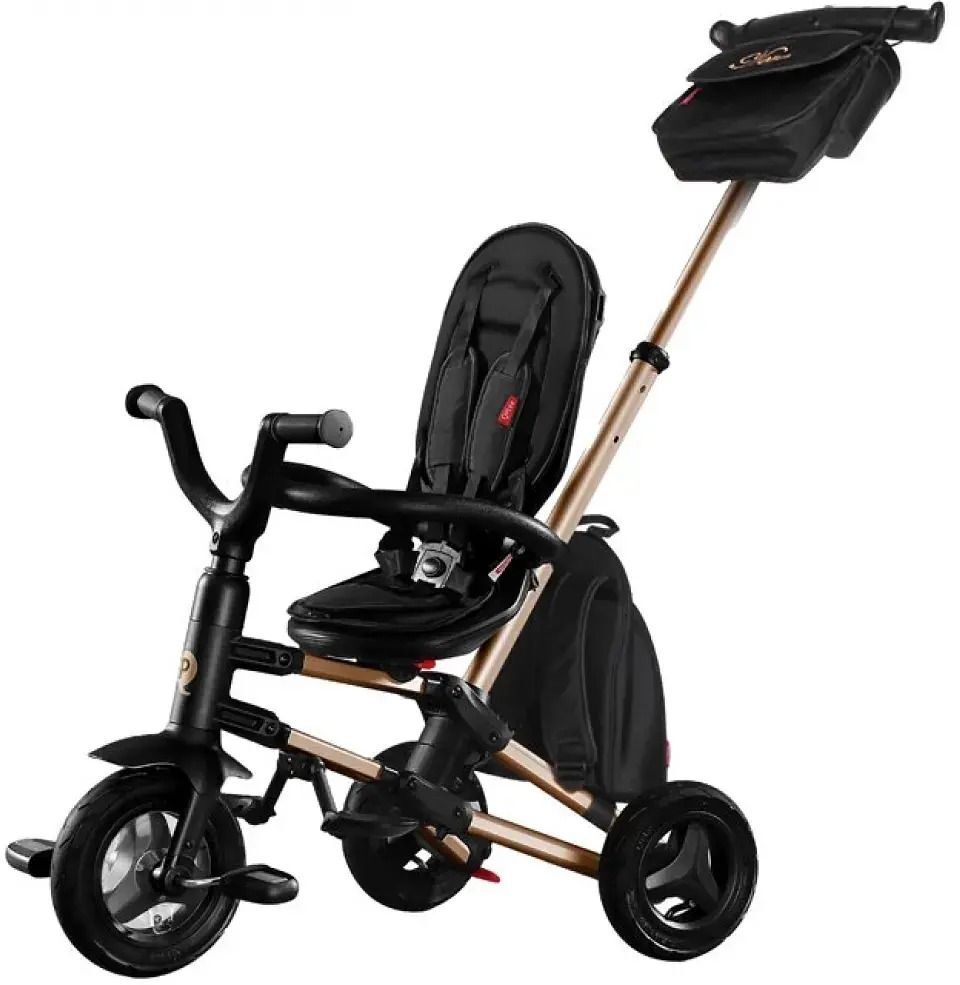 Велосипед складной трехколесный детский QPLAY Nova+ Rubber Gold (S700Nova+RubberGold) фото 3