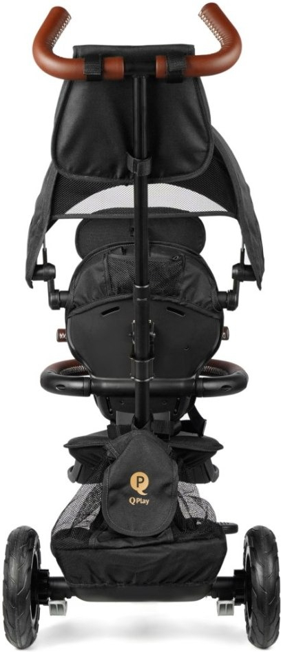 Велосипед складной трехколесный детский QPLAY Rito Deluxe Black (S380-17RitoDeluxeBlack) фото 3