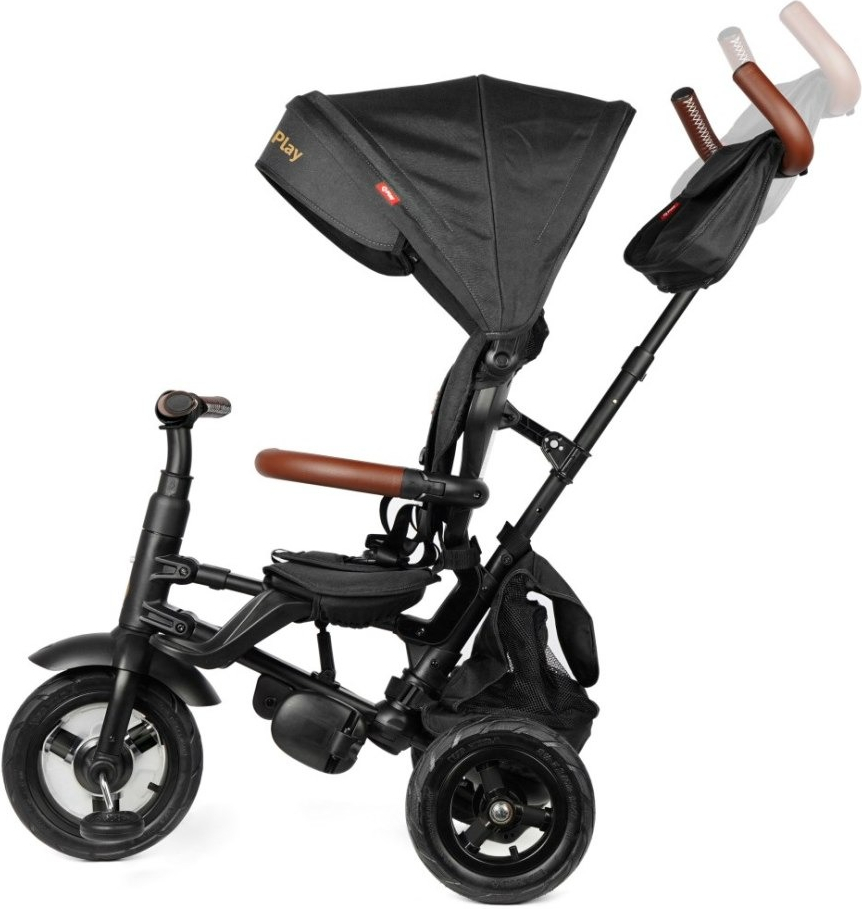 Велосипед складной трехколесный детский QPLAY Rito Deluxe Black (S380-17RitoDeluxeBlack) фото 4