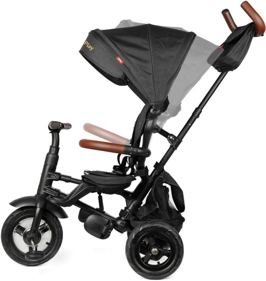 Велосипед складной трехколесный детский QPLAY Rito Deluxe Black (S380-17RitoDeluxeBlack) фото 5