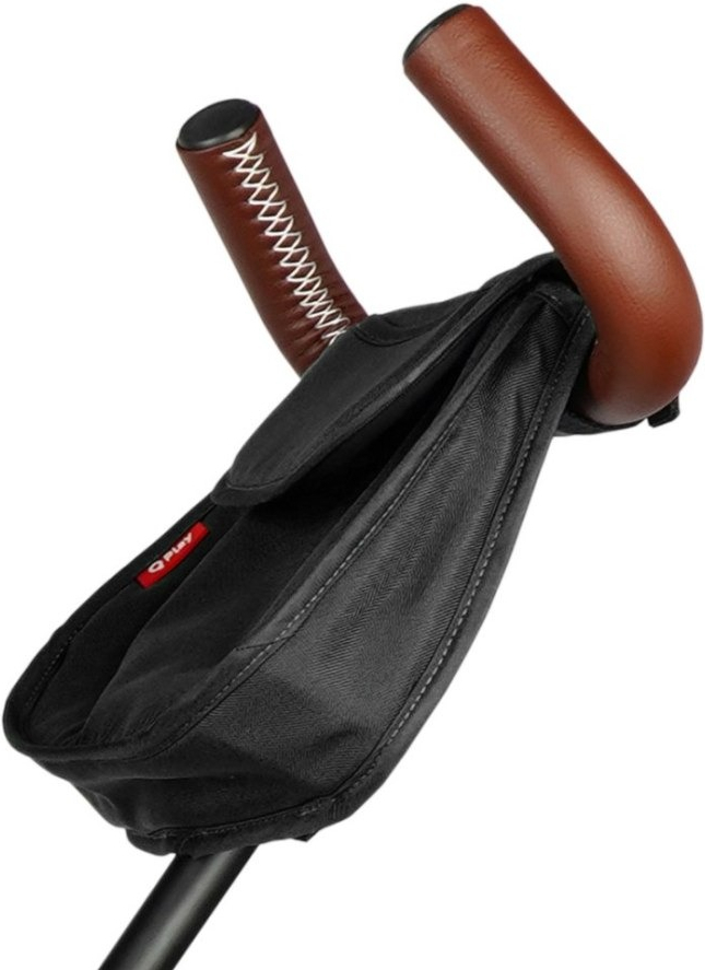 Велосипед складной трехколесный детский QPLAY Rito Deluxe Black (S380-17RitoDeluxeBlack) фото 11