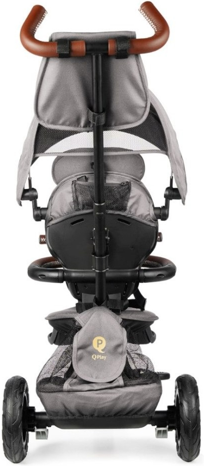 Велосипед складной трехколесный детский QPLAY Rito Deluxe Grey (S380-17RitoDeluxeGrey) фото 2
