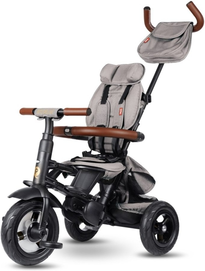 Велосипед складной трехколесный детский QPLAY Rito Deluxe Grey (S380-17RitoDeluxeGrey) фото 5