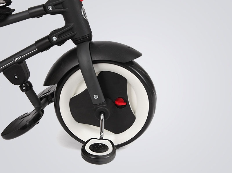 Велосипед складной трехколесный детский QPLAY Rito+ EVA Grey (S380-8Grey) фото 3