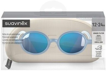 Детские солнцезащитные очки SUAVINEX размер 12-24 месяцев синие 308538 фото 4