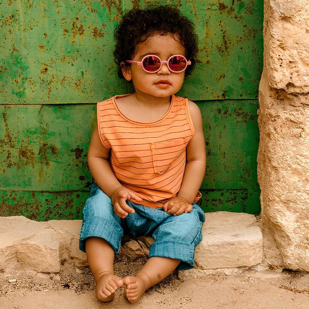 Детские солнцезащитные очки SUAVINEX размер 12-24 месяцев синие 308538 фото 5