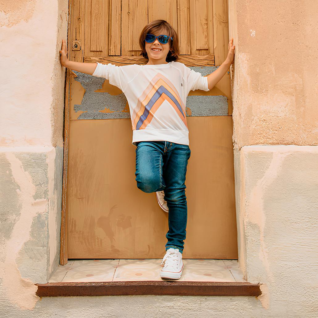 Детские солнцезащитные очки SUAVINEX с лентой размер 3-8 года зеленые 308552 фото 5