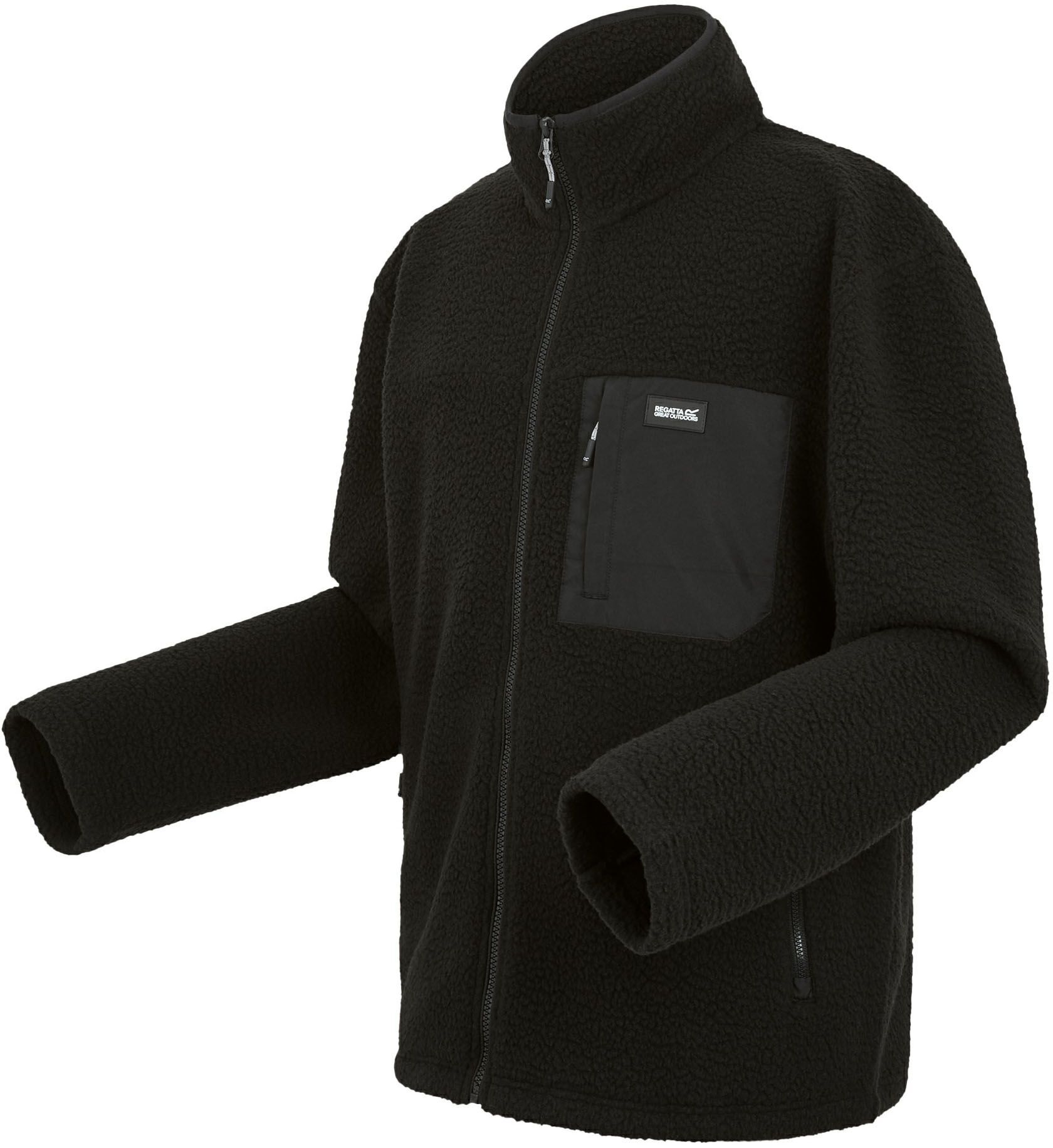 Флис мужской Regatta Frankie Borg Fleece RMA607-800 L черный фото 3