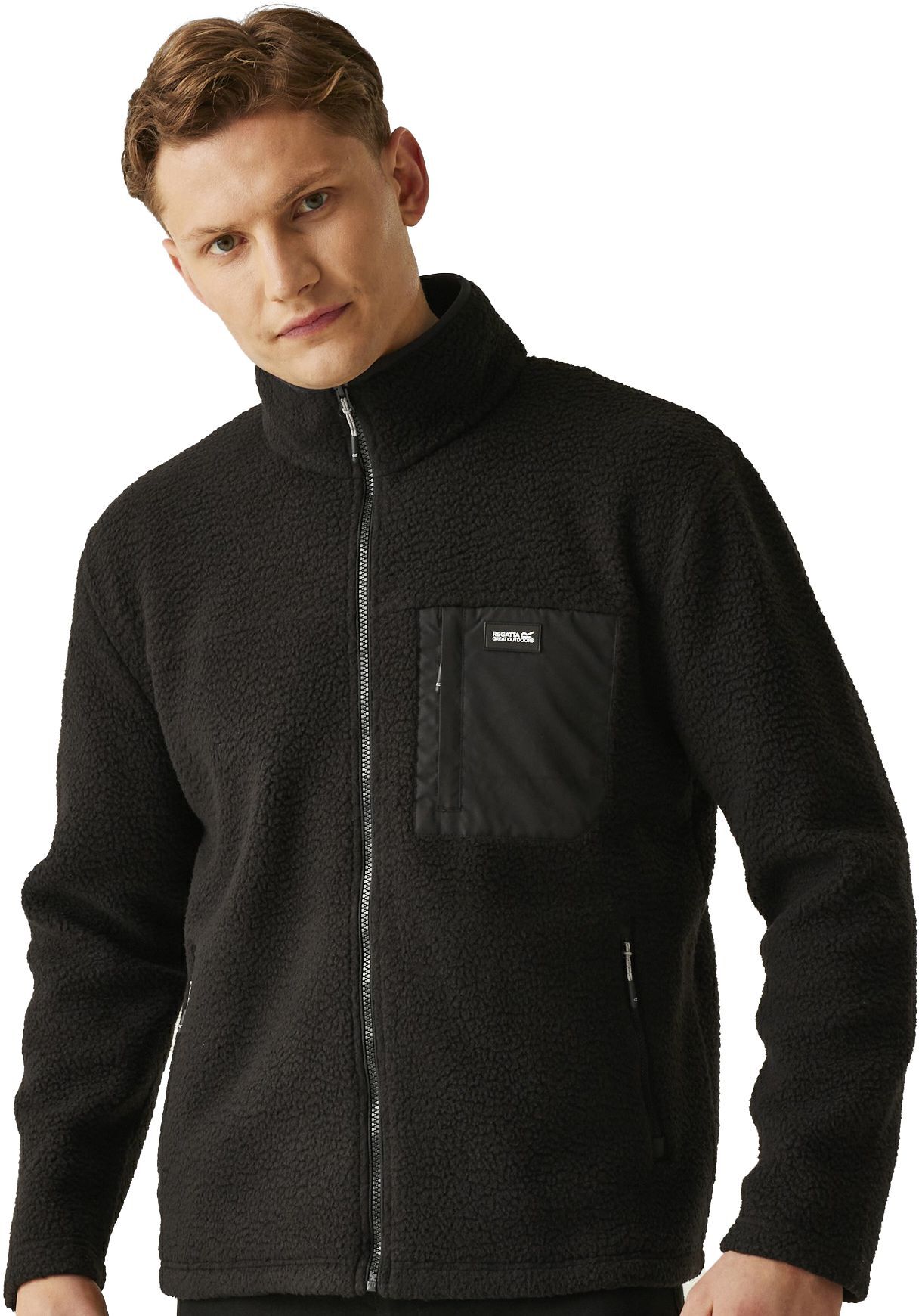 Флис мужской Regatta Frankie Borg Fleece RMA607-800 L черный фото 4