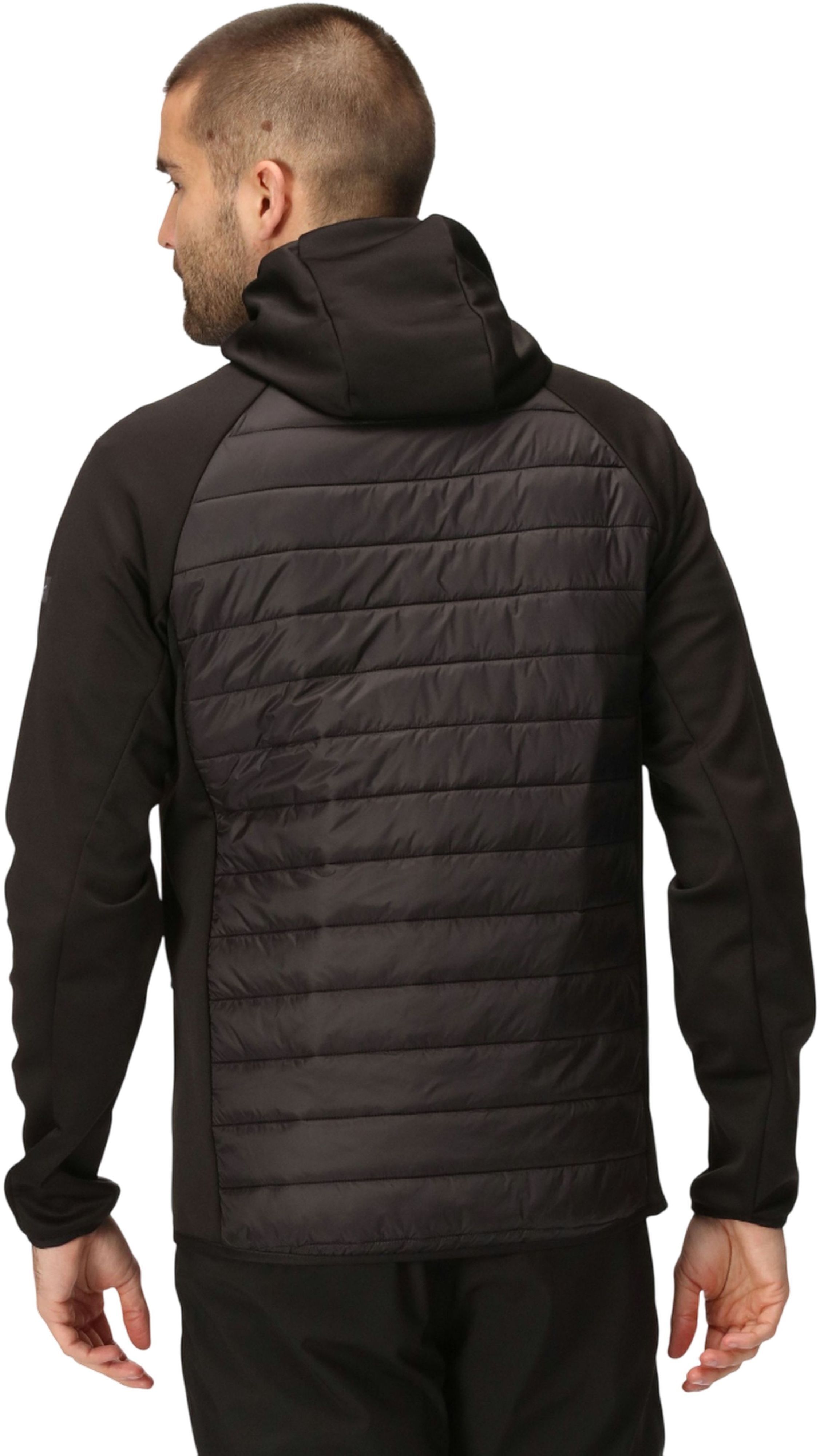 Куртка софтшелл мужская Regatta Andreson VIII Hybrid RMN228-800 L черная фото 5