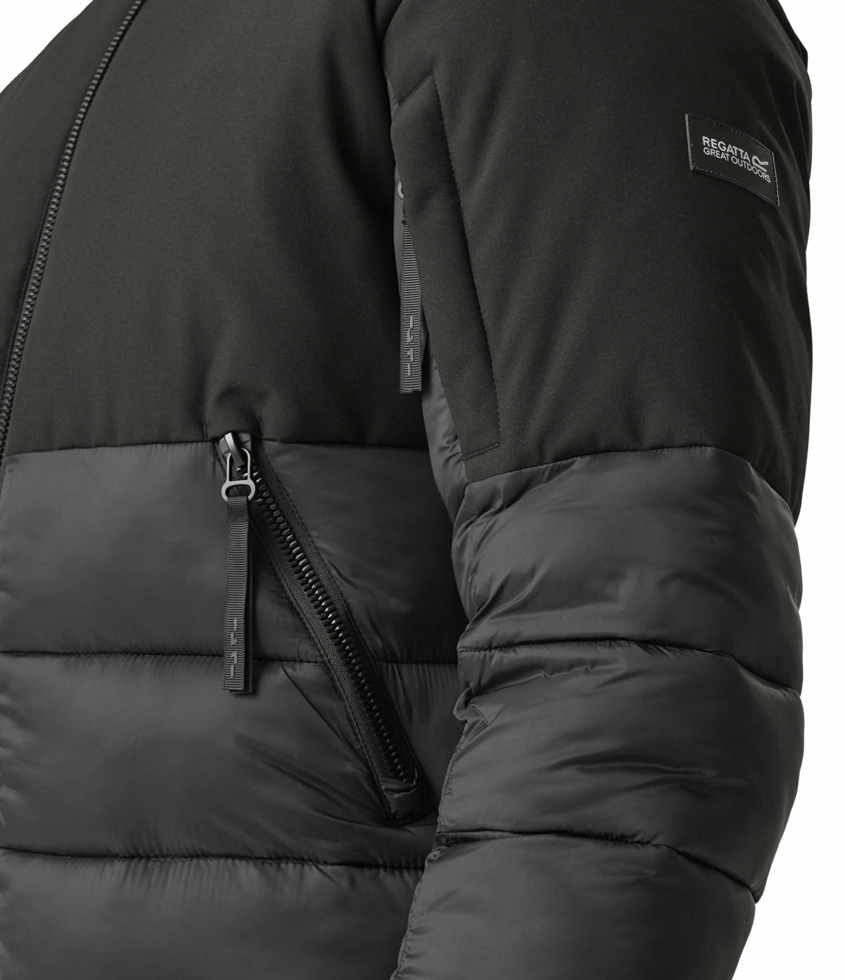 Куртка мужская Regatta Laurade RMN259-808 L черная фото 7