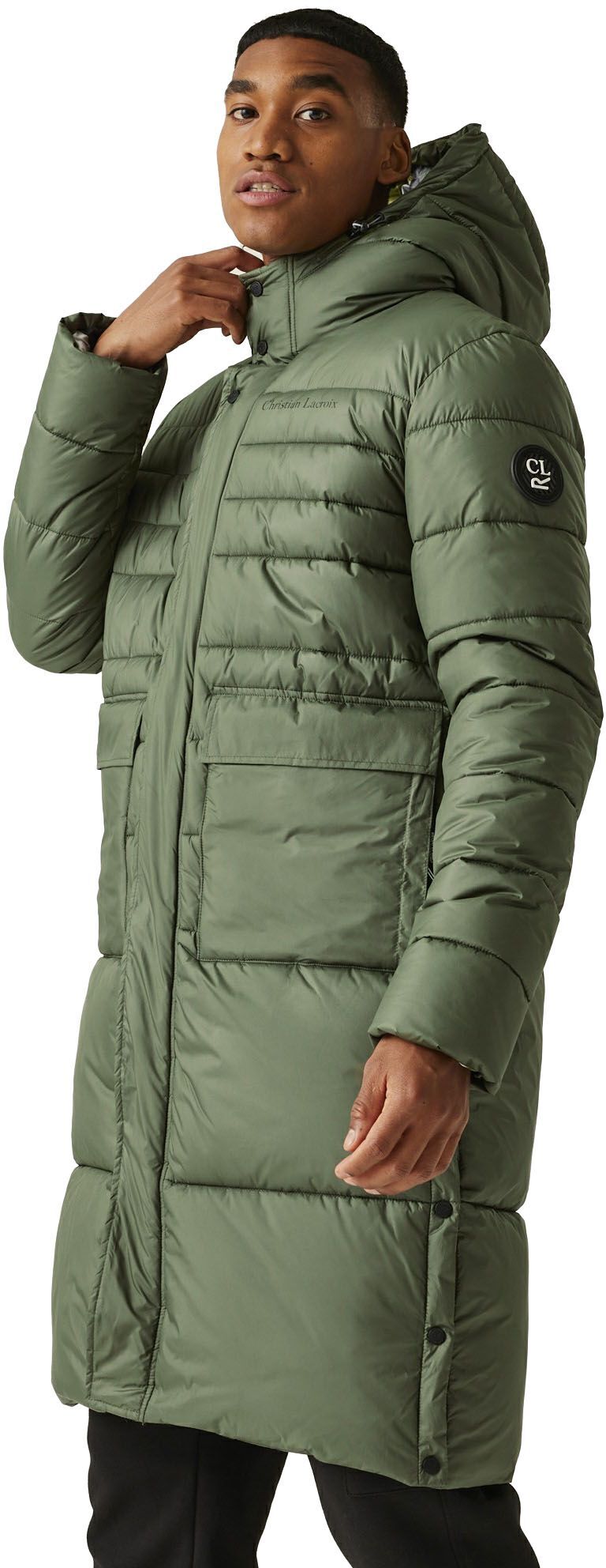 Полупальто мужское Regatta CLRCollonguesMnWR RMN263-F0M L зеленое фото 3