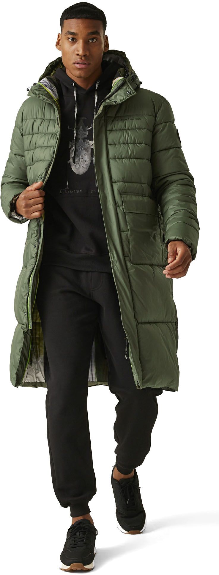 Полупальто мужское Regatta CLRCollonguesMnWR RMN263-F0M L зеленое фото 5