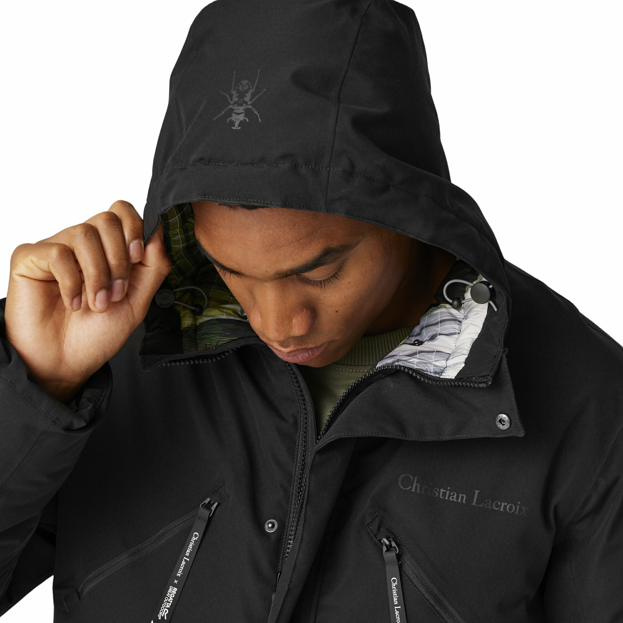 Парка мужская Regatta CLRNyonsMenWPPad RMP393-800 L черная фото 7