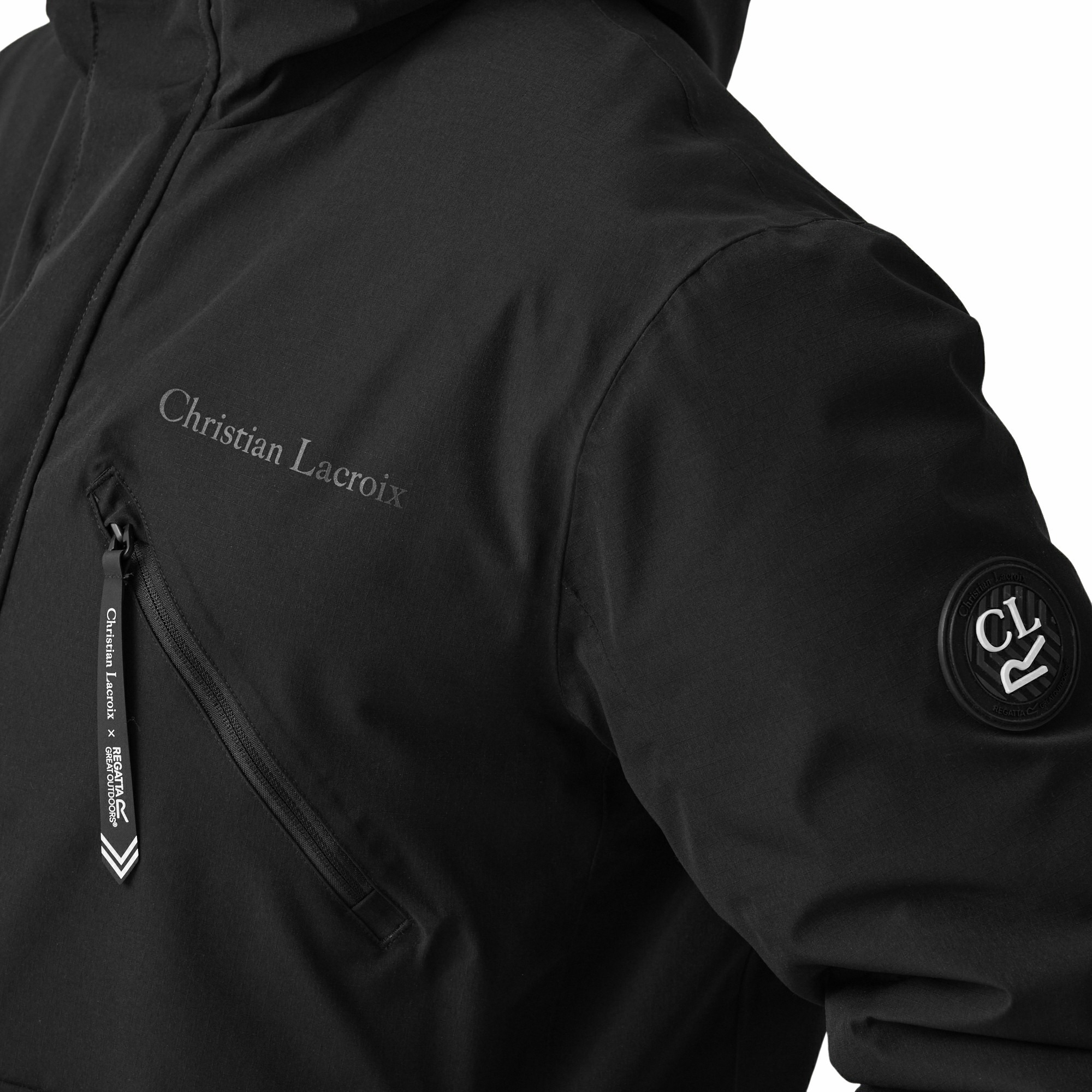 Парка мужская Regatta CLRNyonsMenWPPad RMP393-800 L черная фото 8