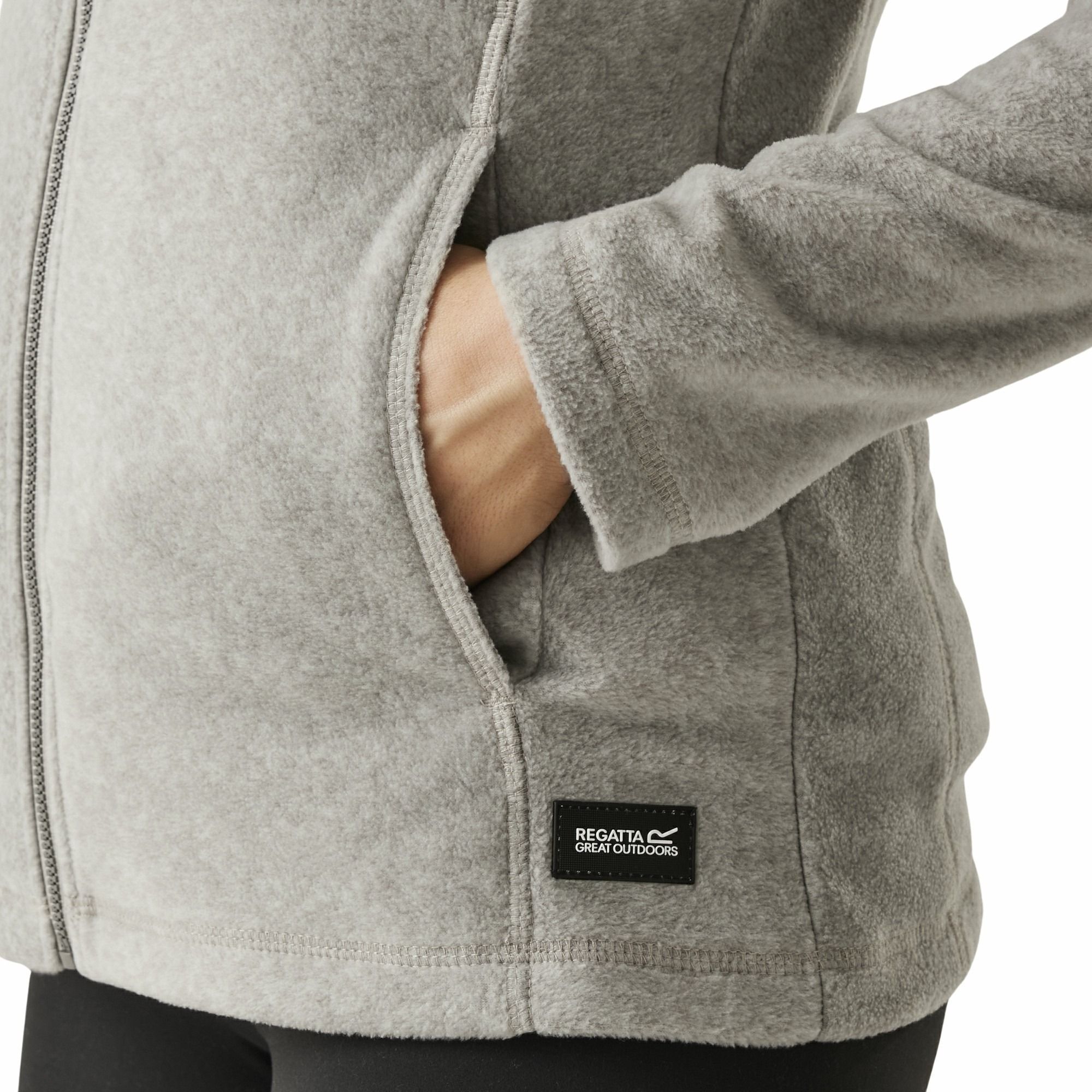 Флис женский Regatta MayseFullZip RWA646-0Z7 10 серый фото 5