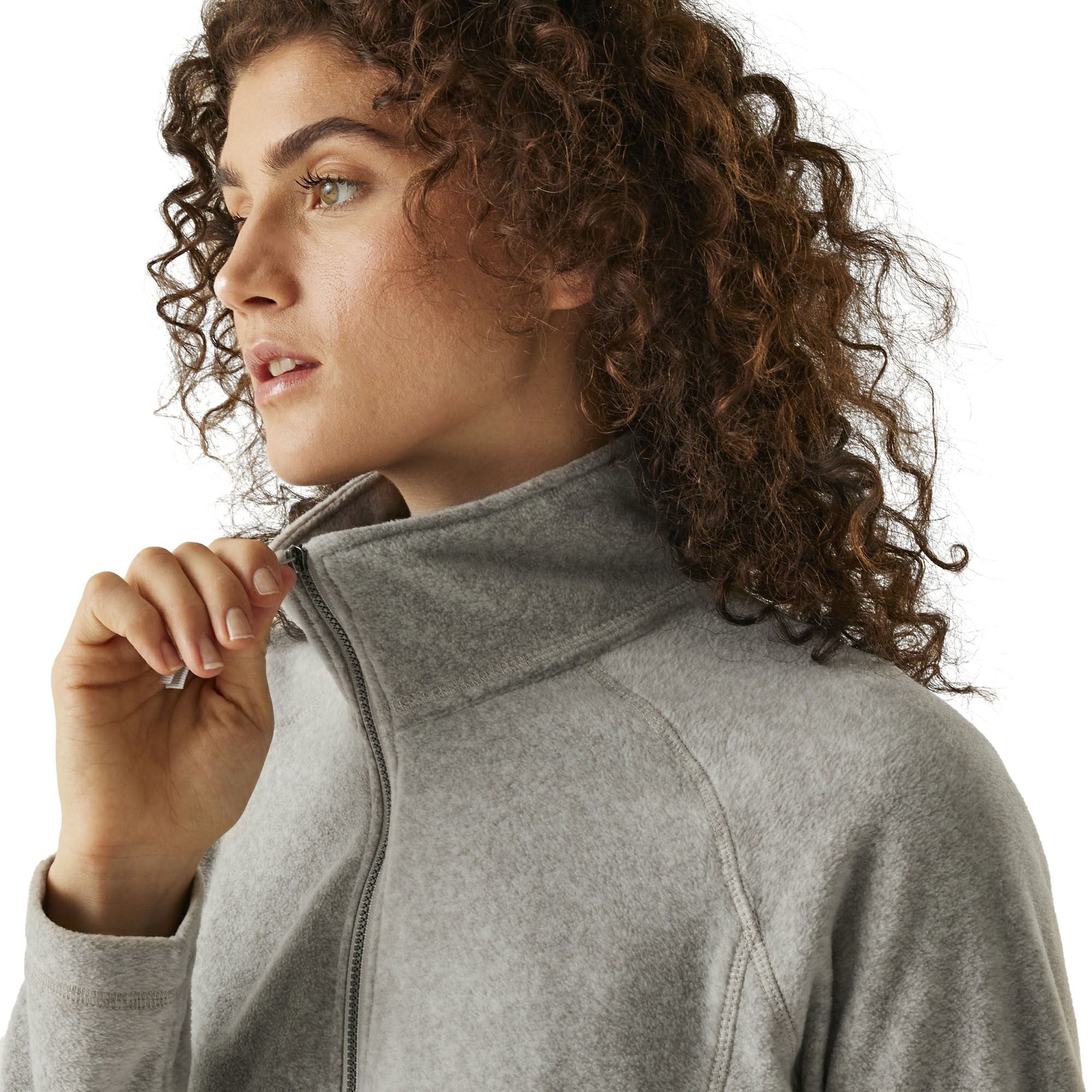 Флис женский Regatta MayseFullZip RWA646-0Z7 10 серый фото 4