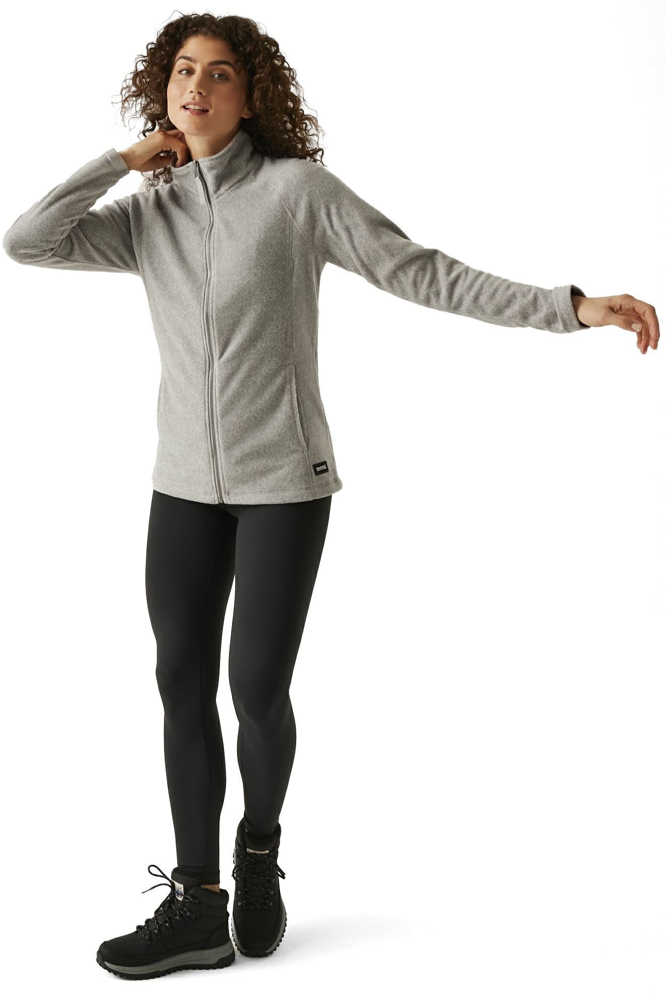 Флис женский Regatta MayseFullZip RWA646-0Z7 10 серый фото 6