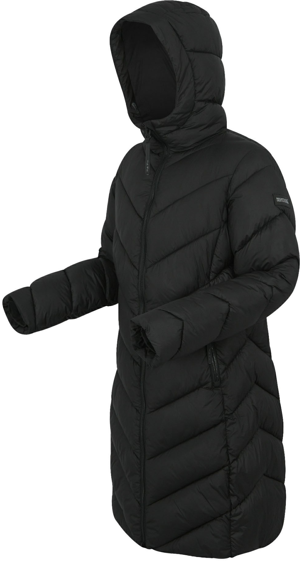Полупальто женское Regatta AndiaII RWN308-800 10 черное фото 3