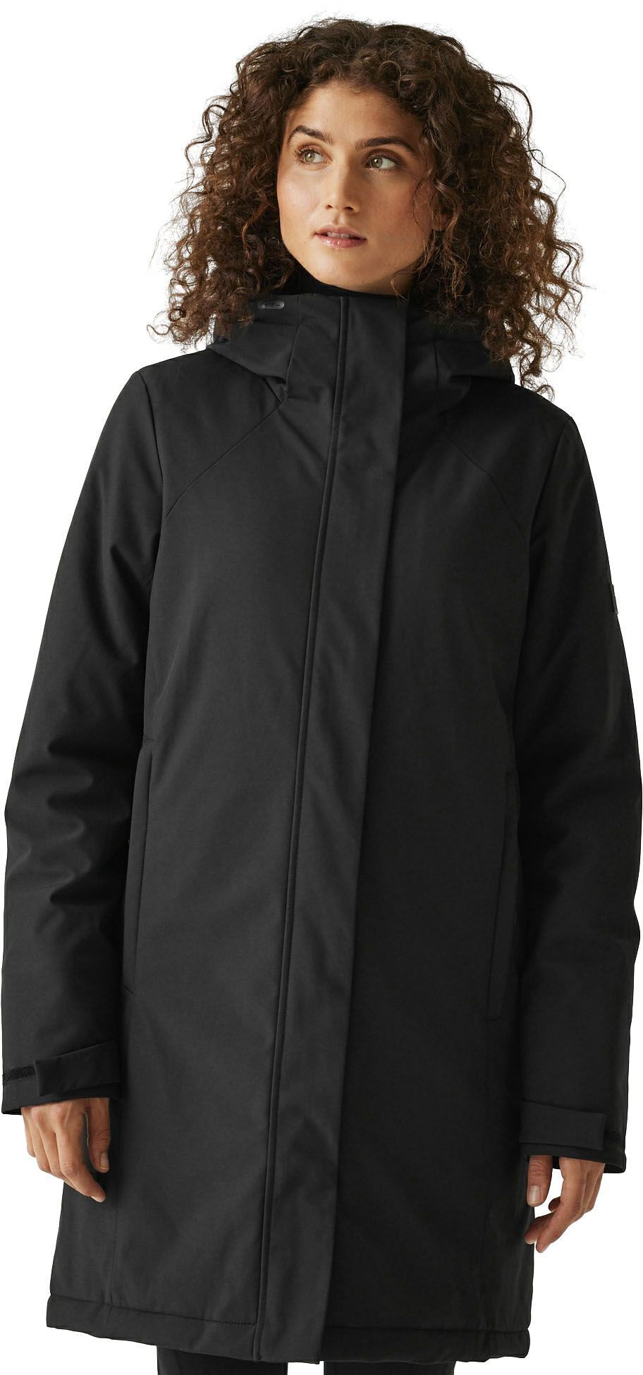 Парка женская Regatta WomensDallymoore RWN335-800 10 черная фото 3