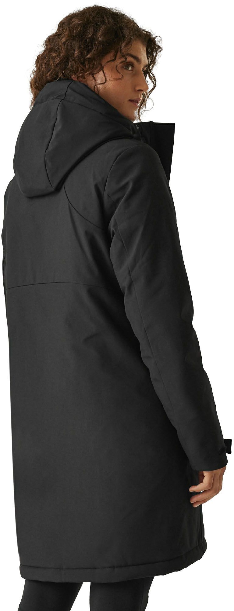 Парка женская Regatta WomensDallymoore RWN335-800 10 черная фото 4