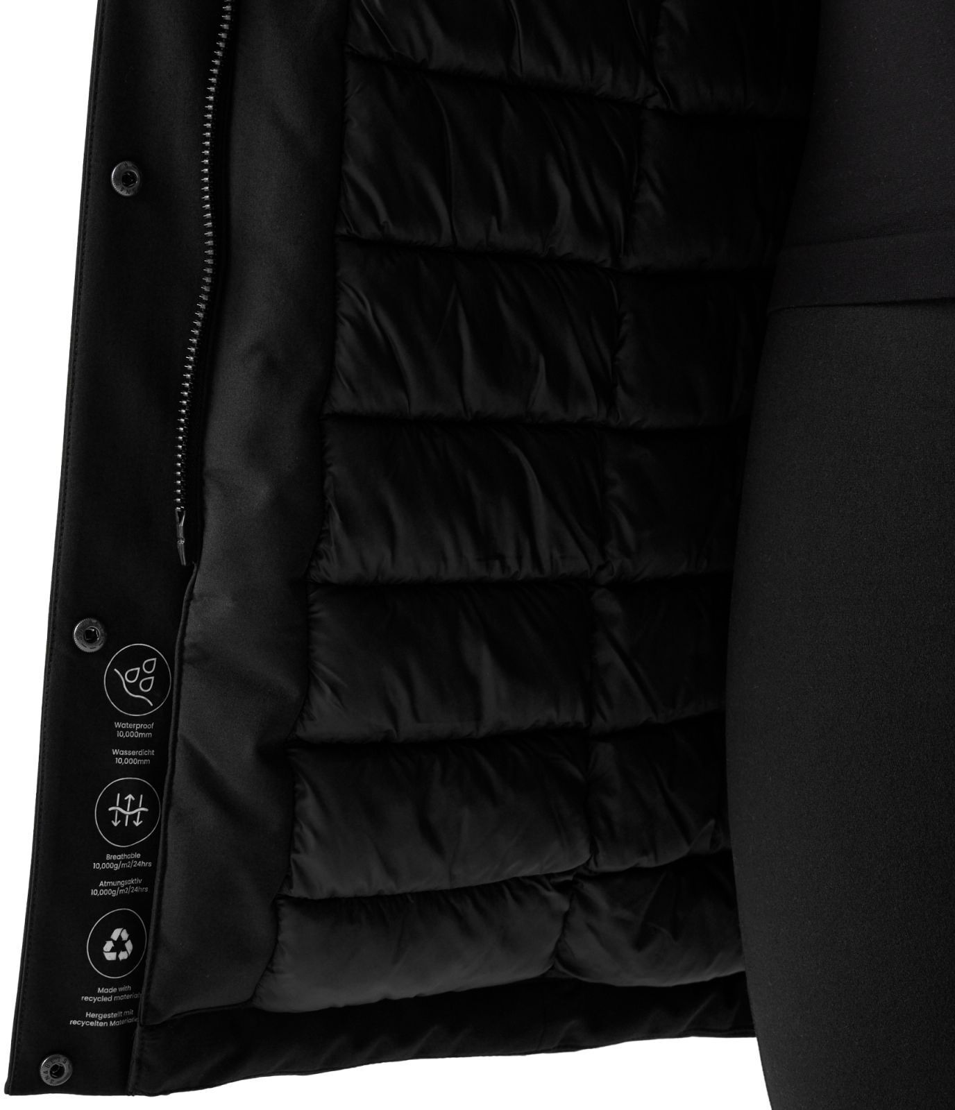 Парка женская Regatta WomensDallymoore RWN335-800 10 черная фото 10