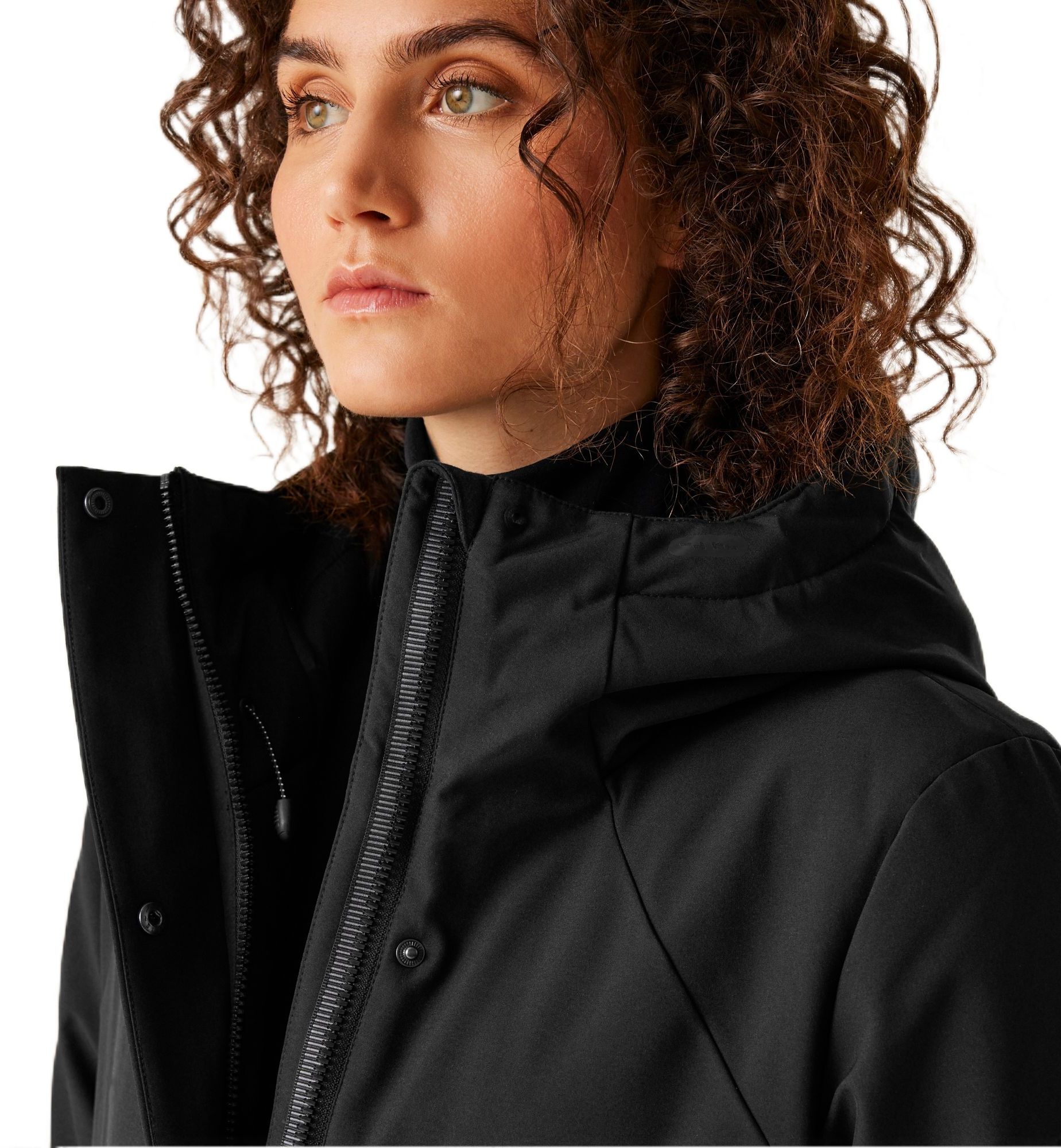 Парка женская Regatta WomensDallymoore RWN335-800 10 черная фото 5