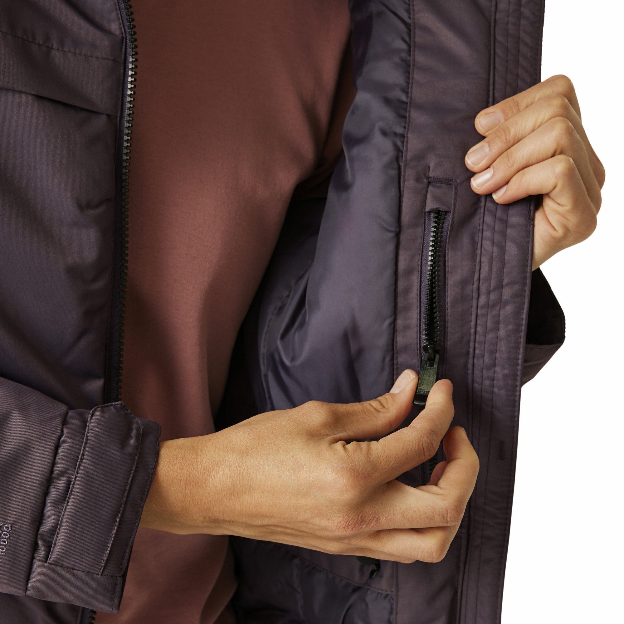 Парка жіноча Regatta Romine II RWP409-0M7 10 фіолетовафото6