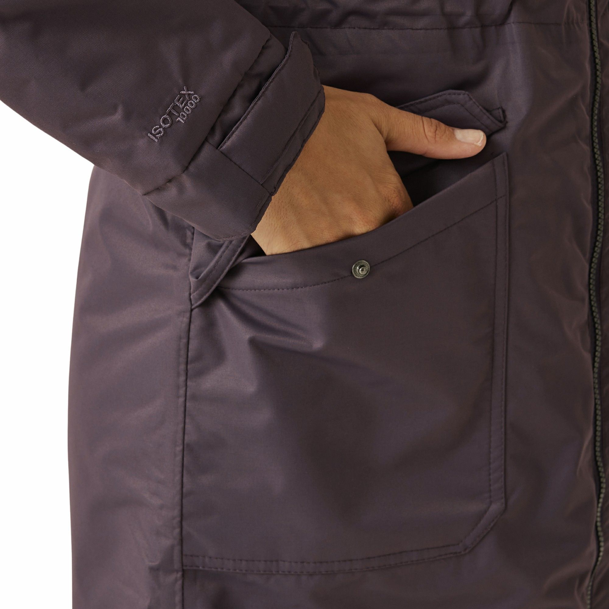 Парка жіноча Regatta Romine II RWP409-0M7 10 фіолетовафото7