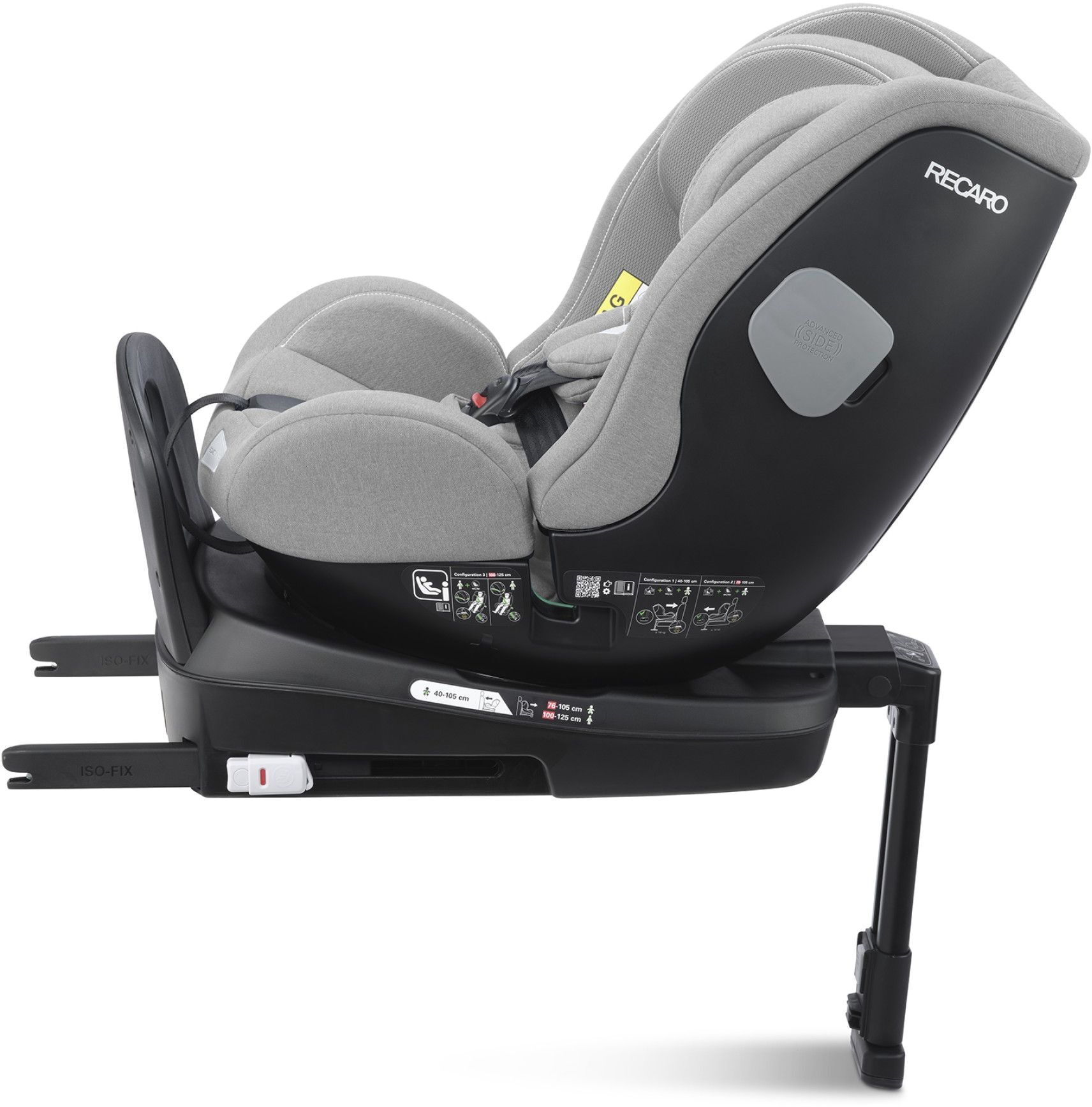 Автокресло RECARO SALIA 125 Carbon Grey (89047640050) фото 5