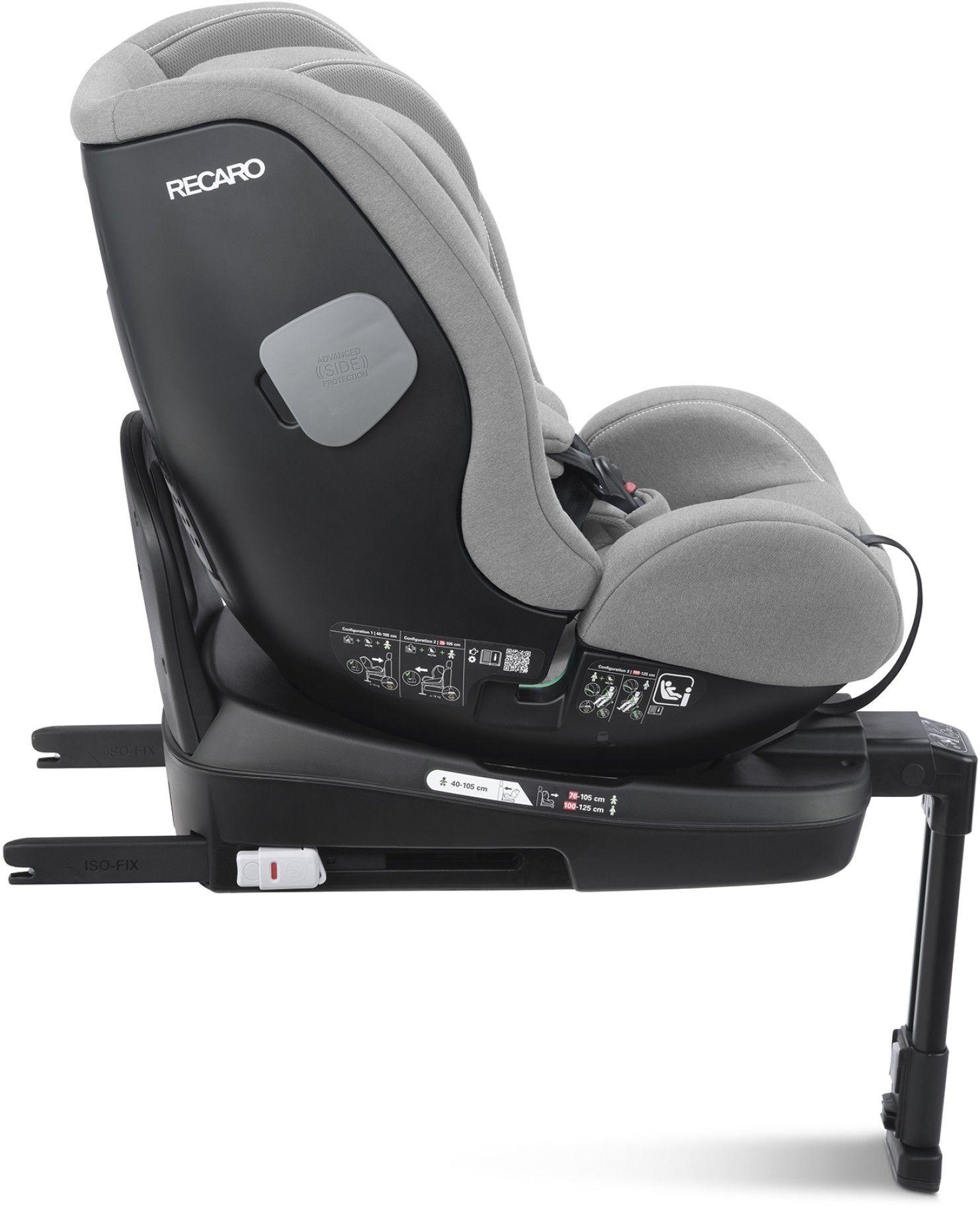 Автокресло RECARO SALIA 125 Carbon Grey (89047640050) фото 8