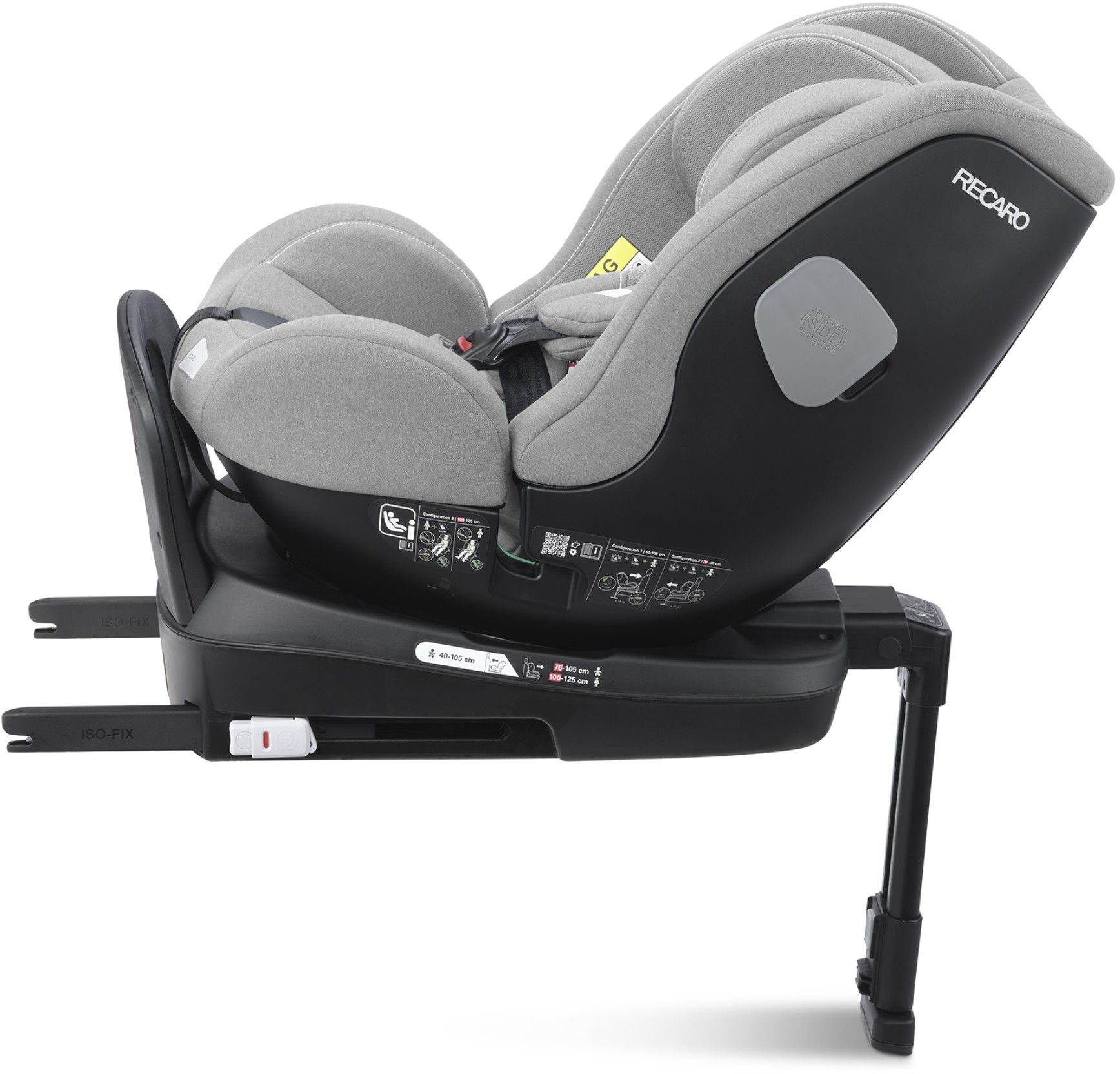 Автокресло RECARO SALIA 125 Carbon Grey (89047640050) фото 6