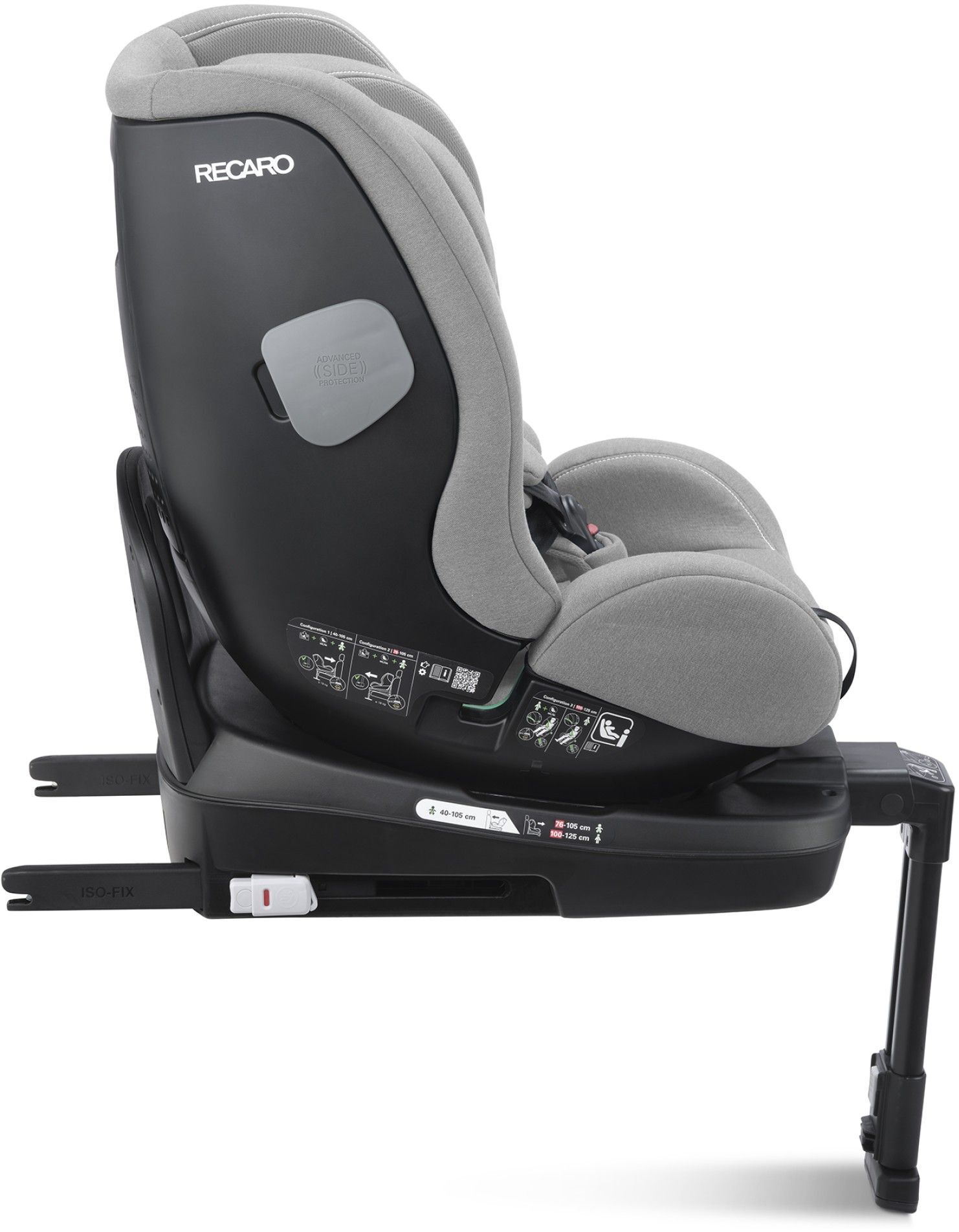Автокресло RECARO SALIA 125 Carbon Grey (89047640050) фото 7
