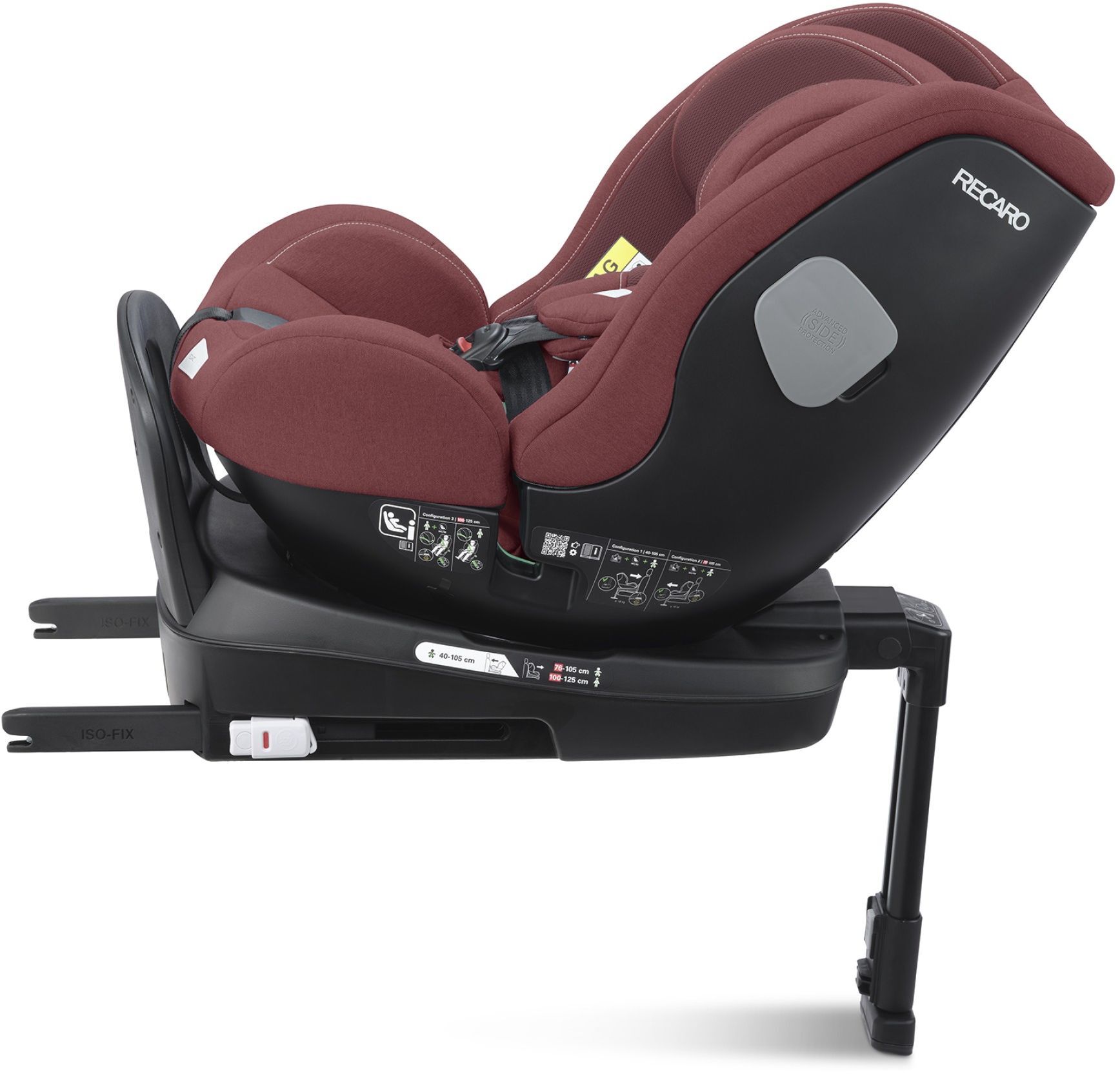 Автокресло RECARO SALIA 125 Iron Red (89047660050) фото 