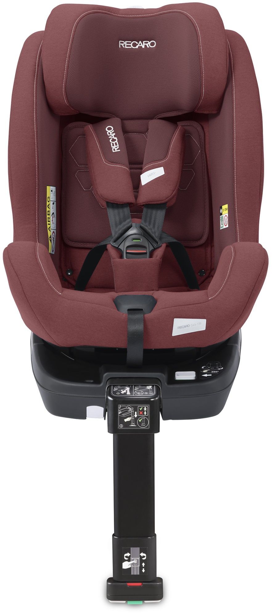 Автокресло RECARO SALIA 125 Iron Red (89047660050) фото 