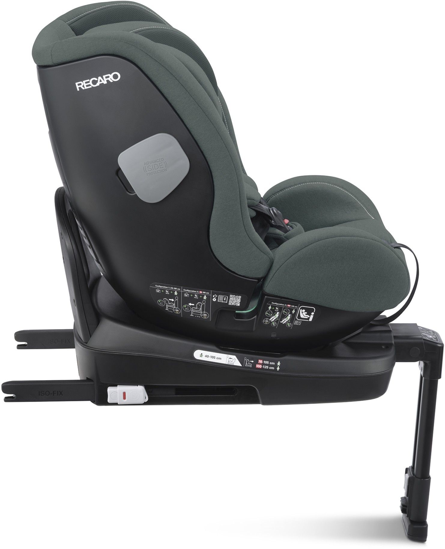 Автокресло RECARO SALIA 125 Mineral Green (89047670050) фото 8