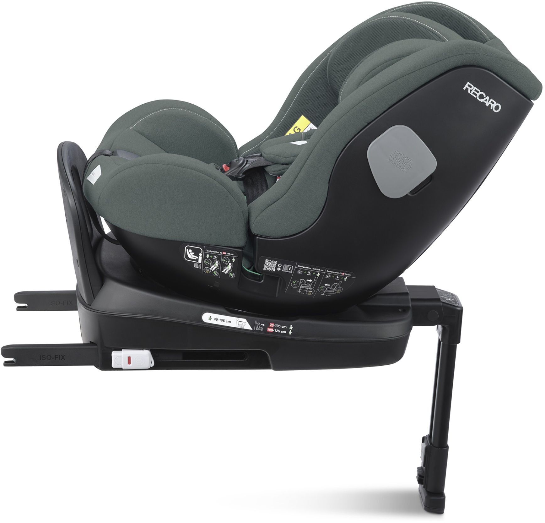 Автокресло RECARO SALIA 125 Mineral Green (89047670050) фото 6
