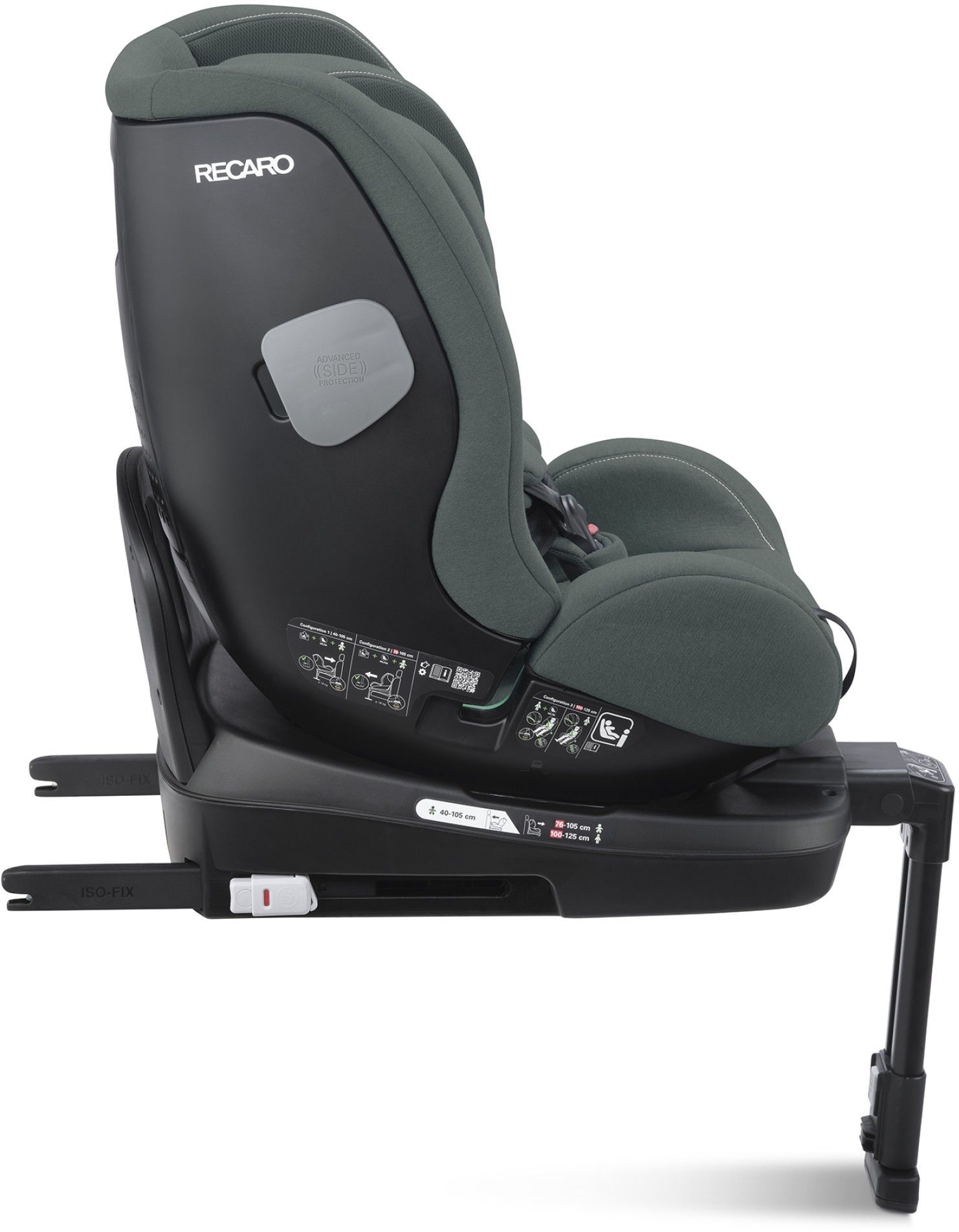 Автокресло RECARO SALIA 125 Mineral Green (89047670050) фото 7