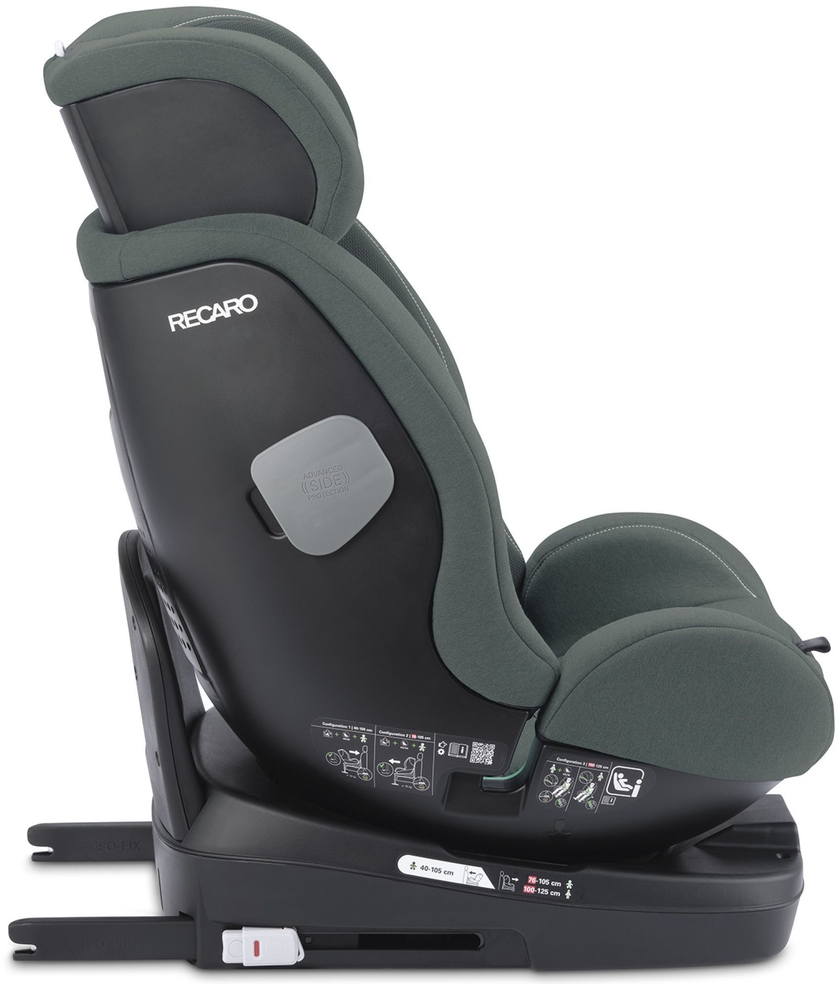 Автокресло RECARO SALIA 125 Mineral Green (89047670050) фото 9