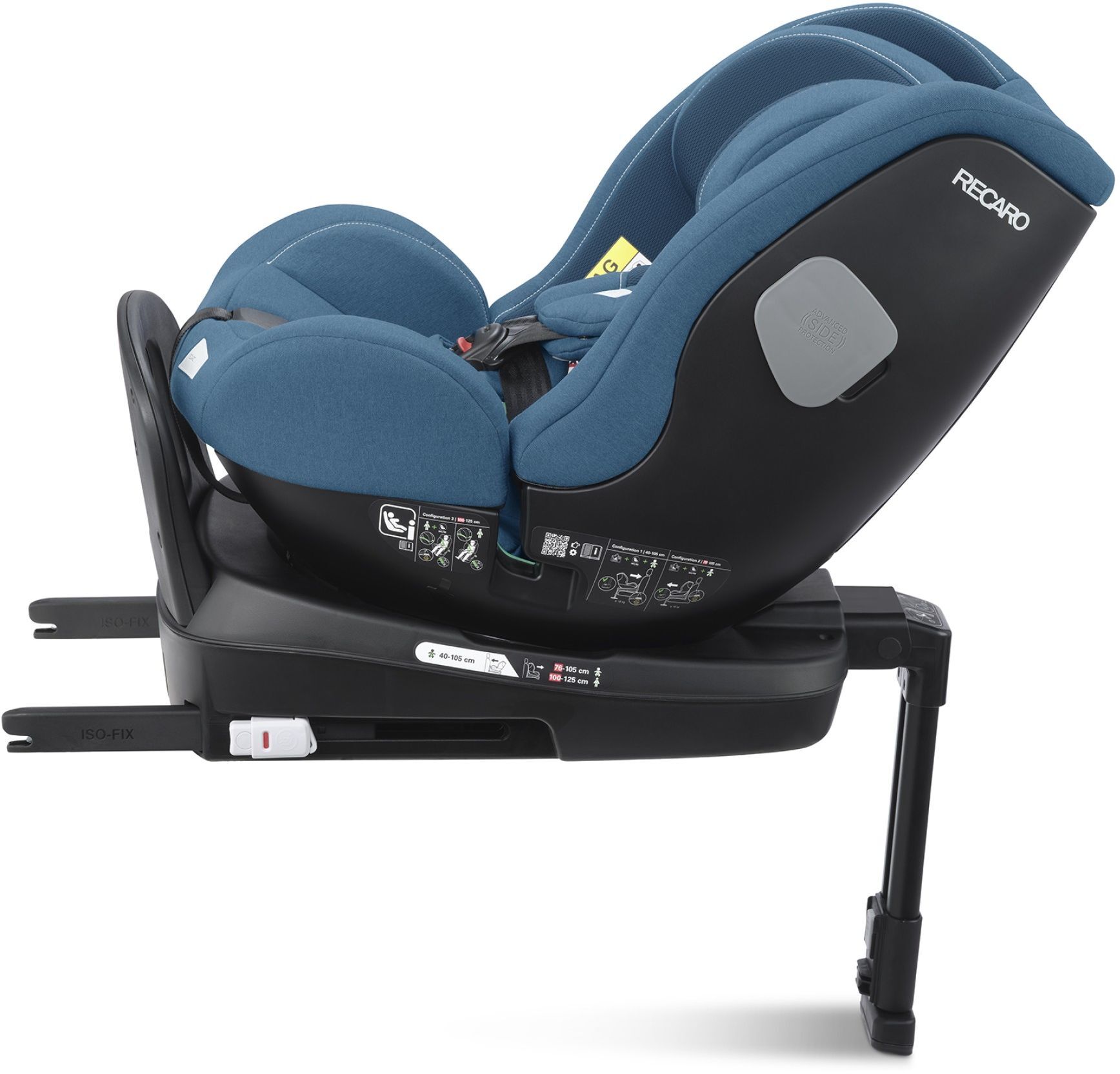 Автокресло RECARO SALIA 125 Steel Blue (89047630050) фото 5