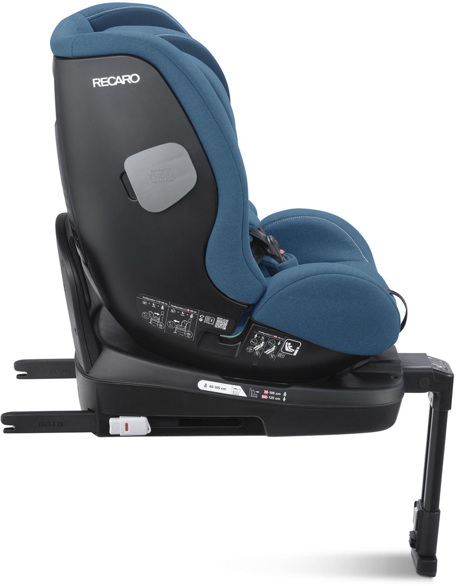 Автокресло RECARO SALIA 125 Steel Blue (89047630050) фото 6