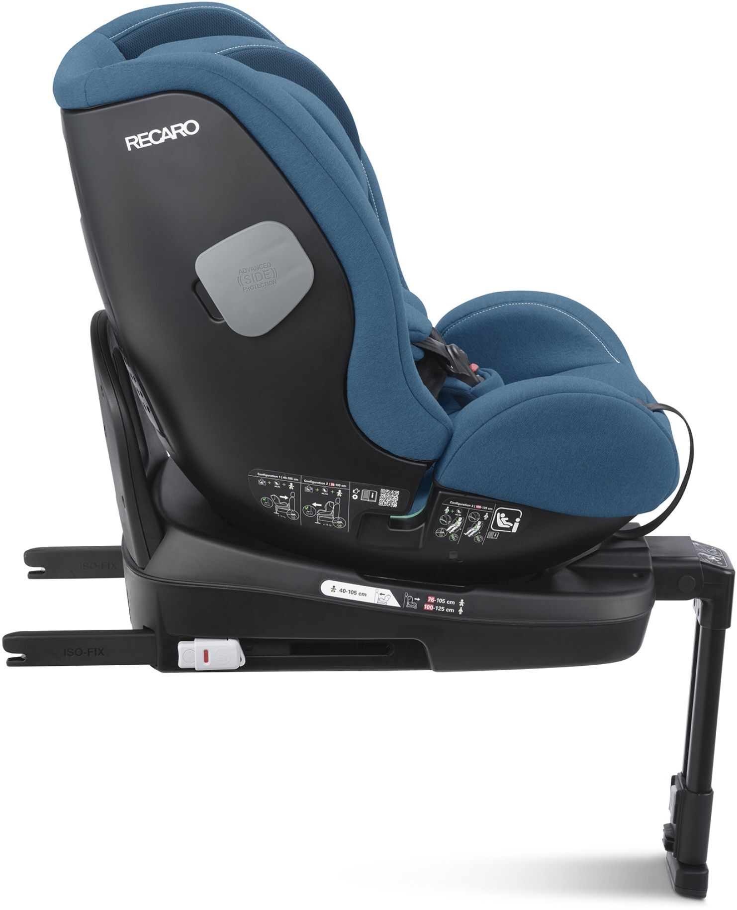 Автокресло RECARO SALIA 125 Steel Blue (89047630050) фото 7