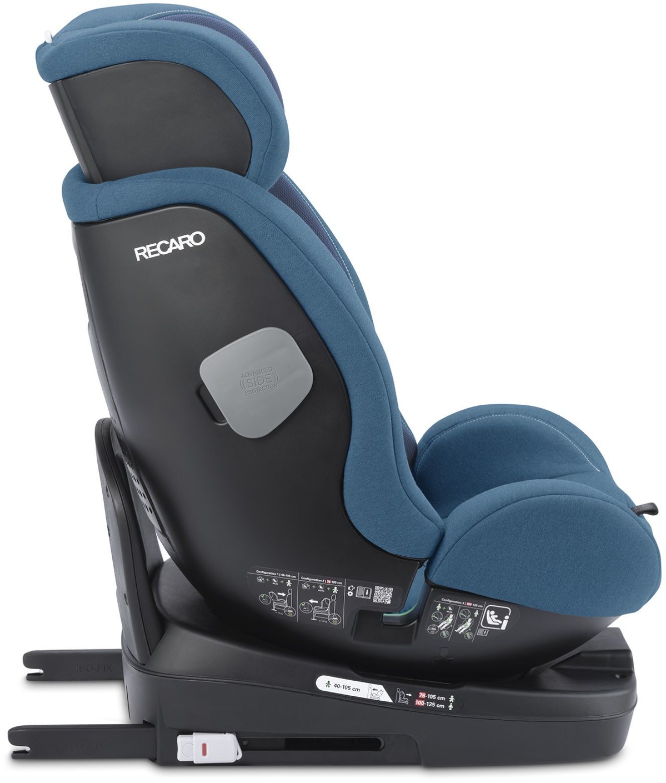 Автокресло RECARO SALIA 125 Steel Blue (89047630050) фото 8