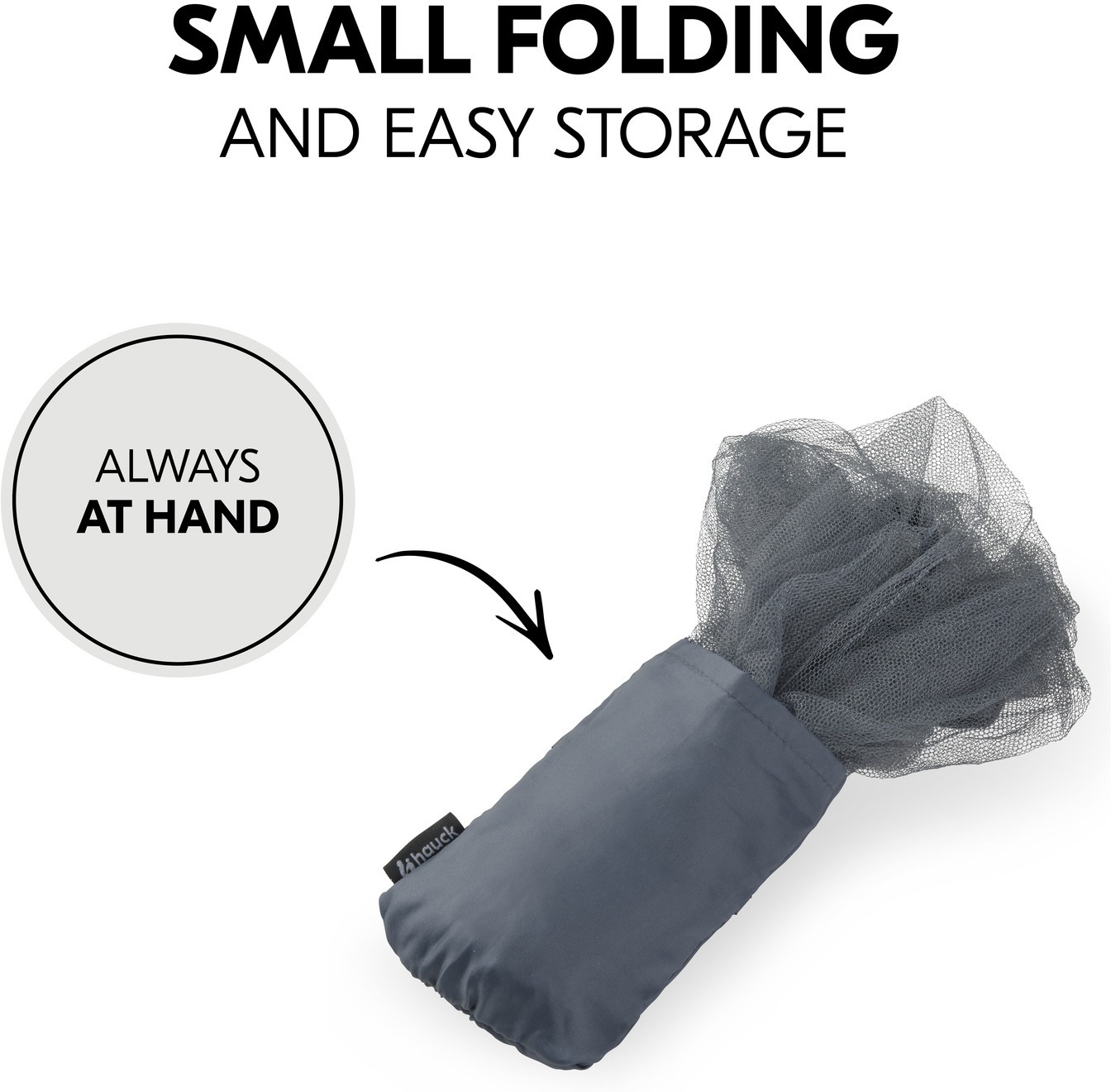 Антимоскітна сітка для коляски HAUCK Grey (61866-0)фото7