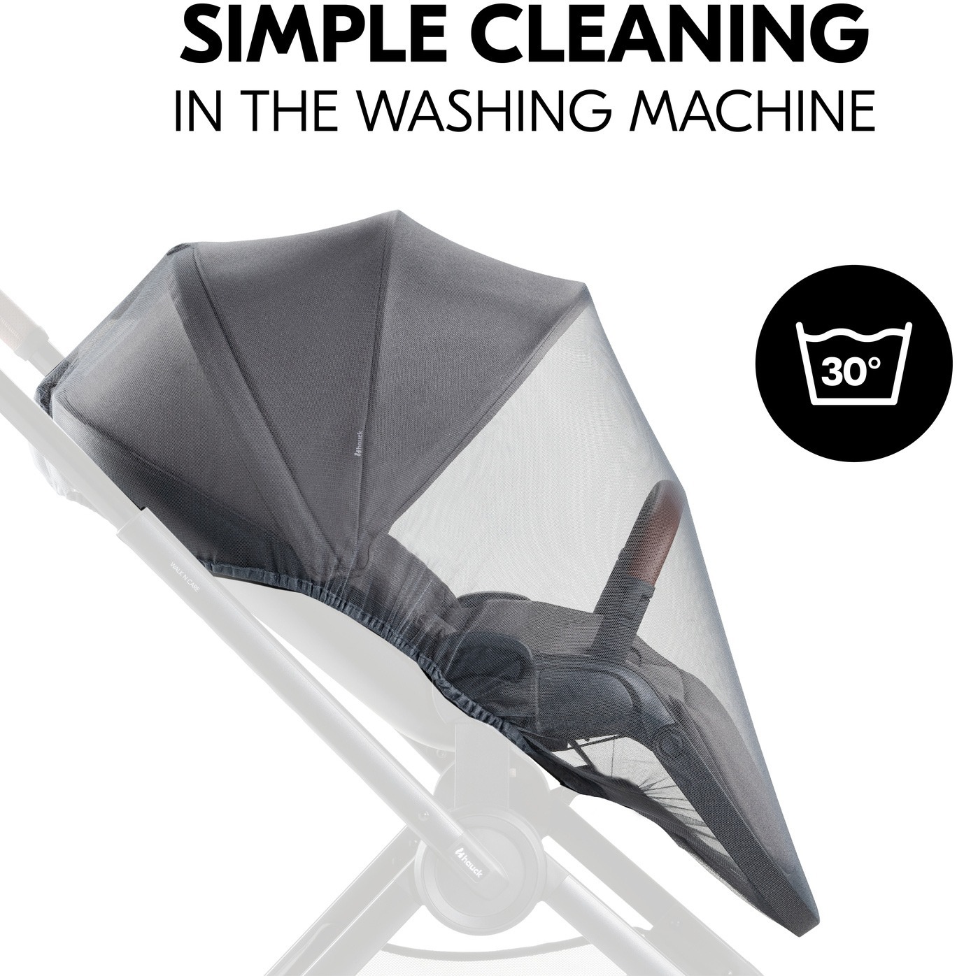 Антимоскітна сітка для коляски HAUCK Grey (61866-0)фото