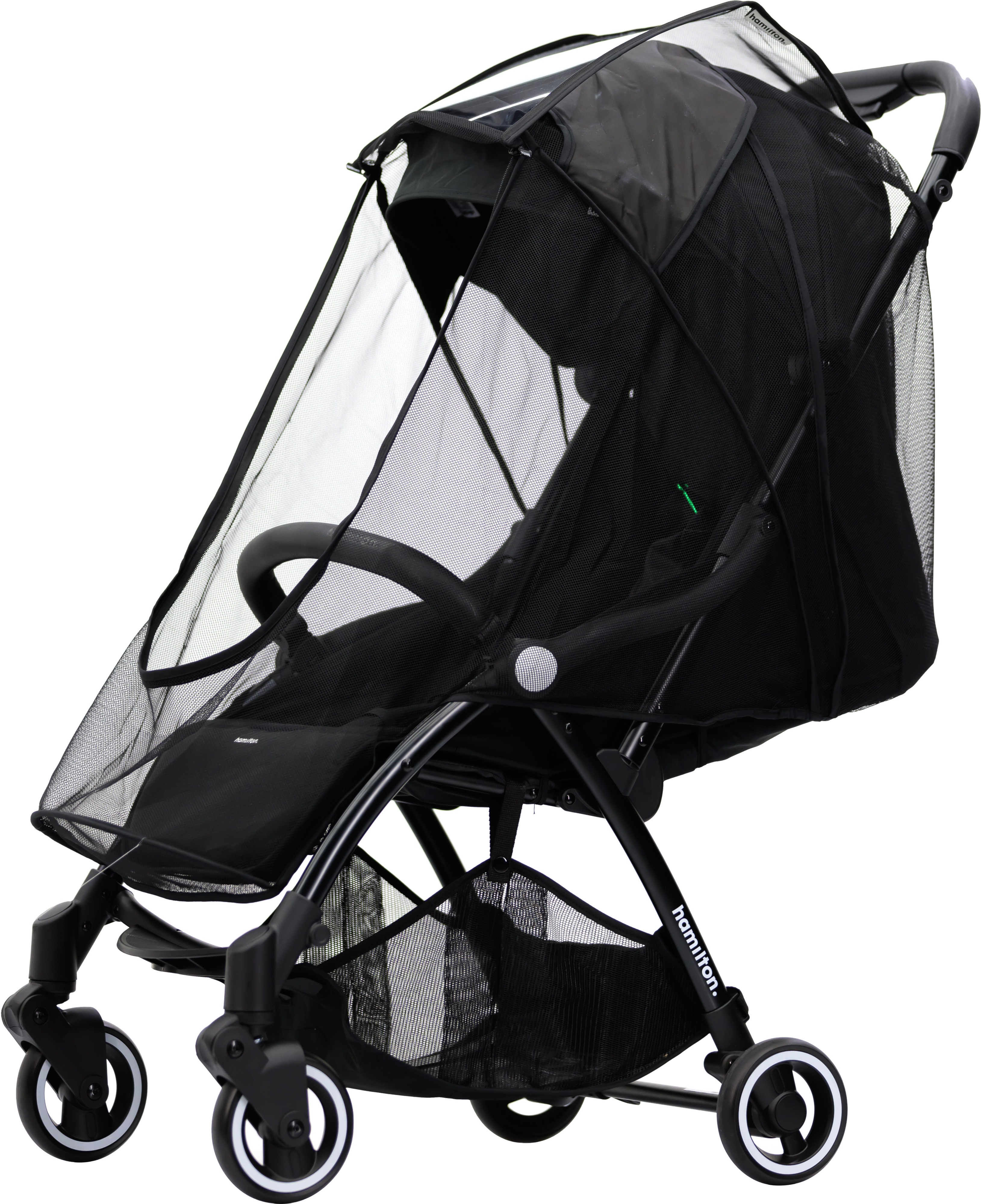 Антимоскітна сітка до коляски Hamilton by Yoop чорна (65306)фото3