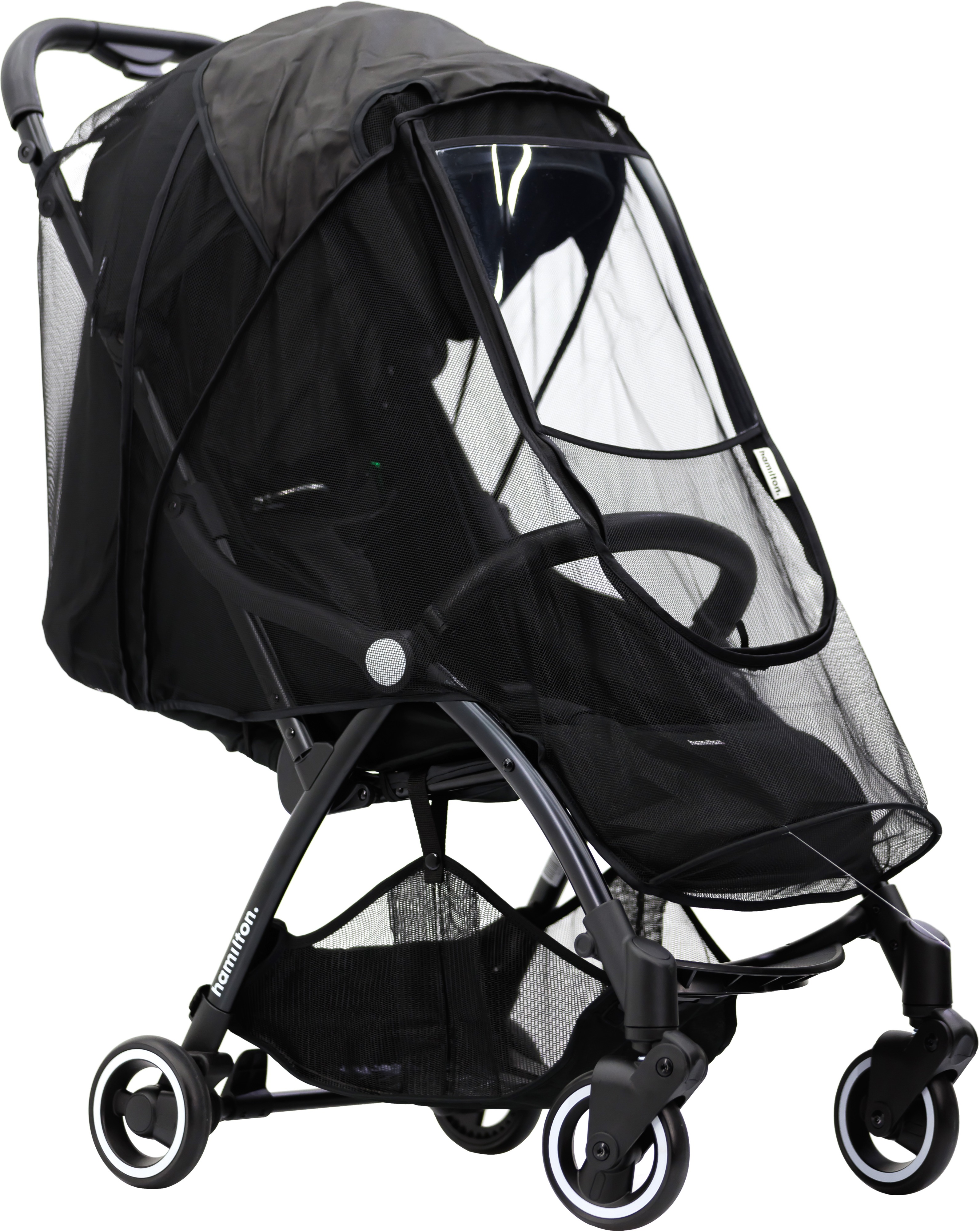 Антимоскітна сітка до коляски Hamilton by Yoop чорна (65306)фото2